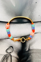 Armband Emilia | Sterne, bunte Perlen und Gold