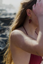 Ohrringe Cherry Carneol