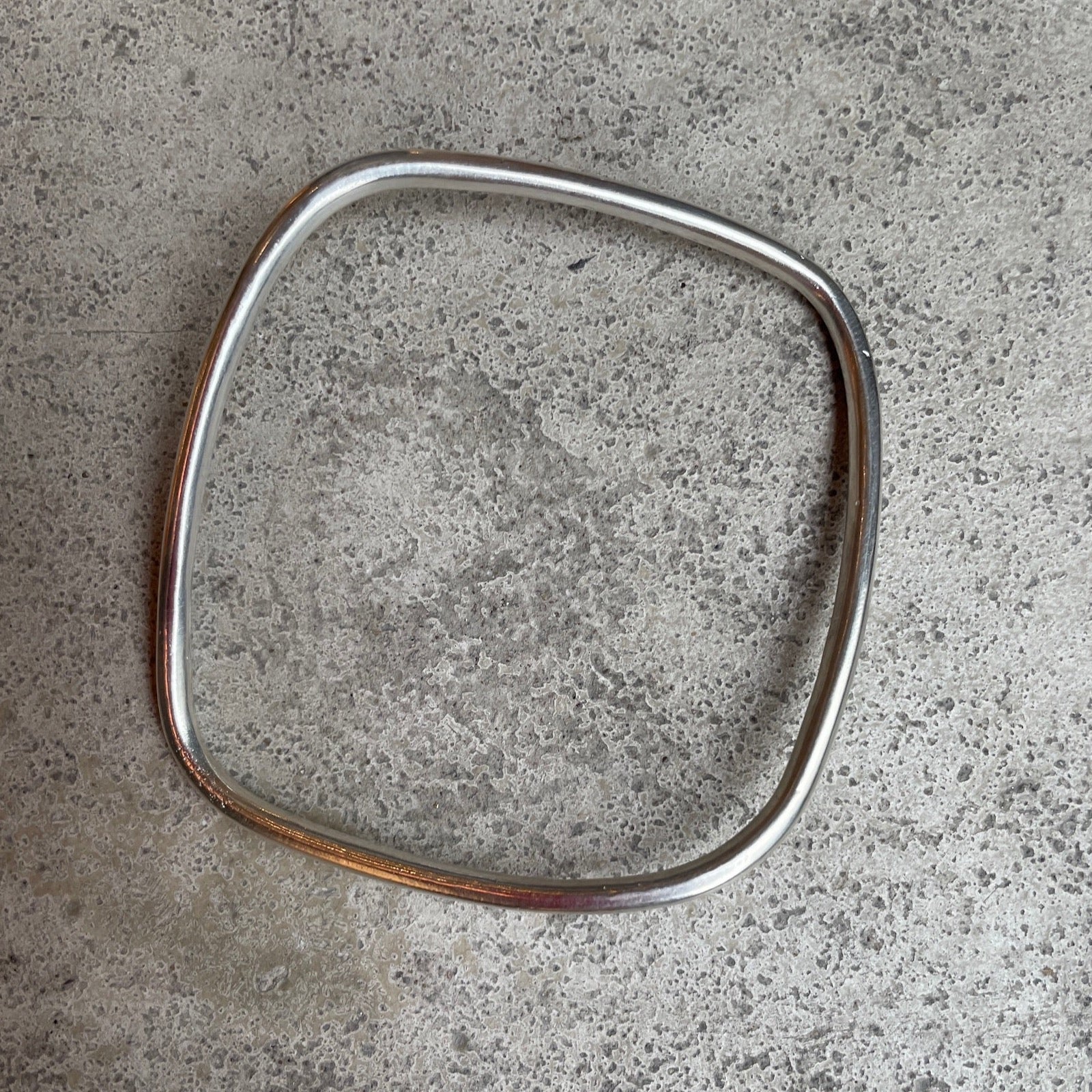 Armreif Trapez Silber Chaingang