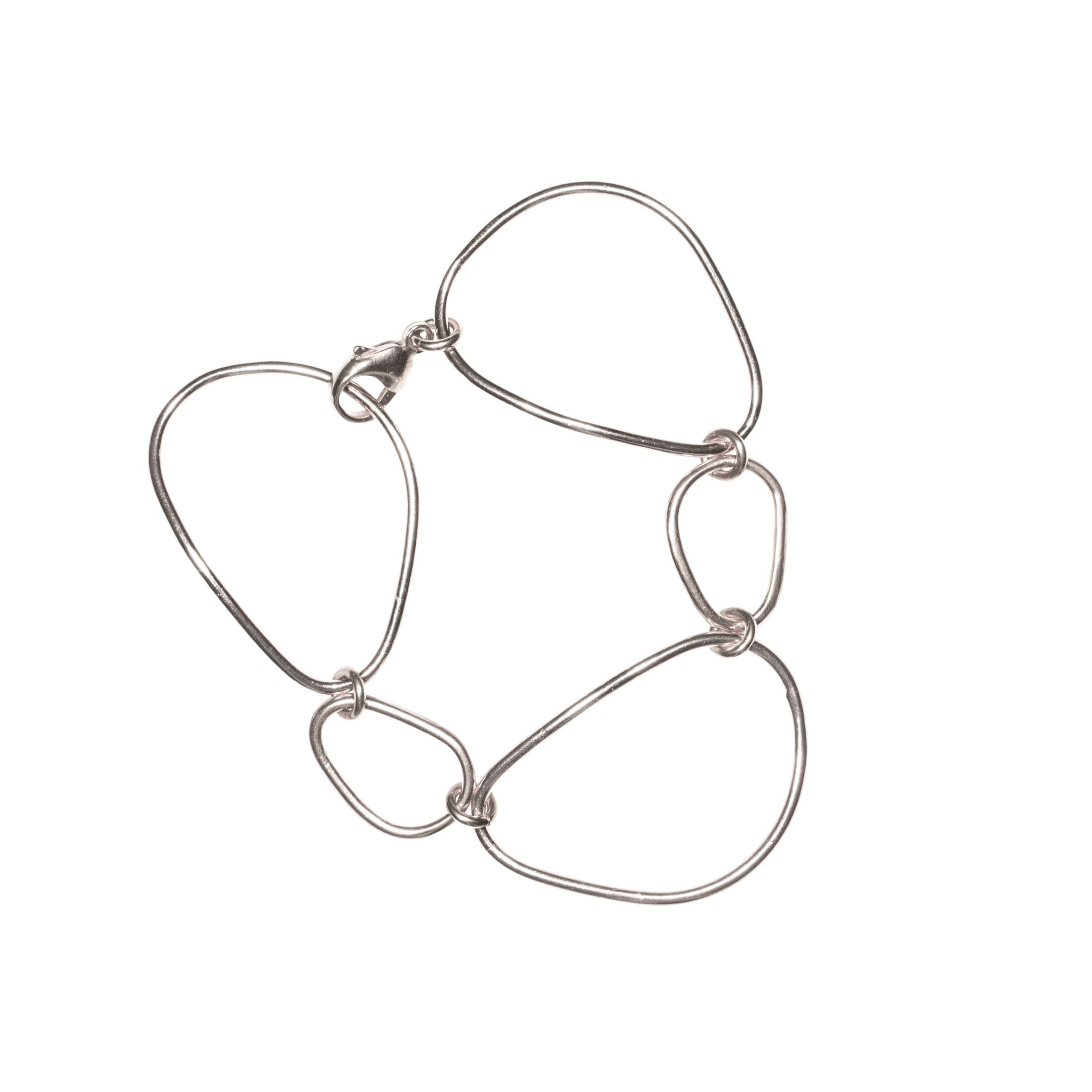 Armband Silber Statement Modern Chaingang