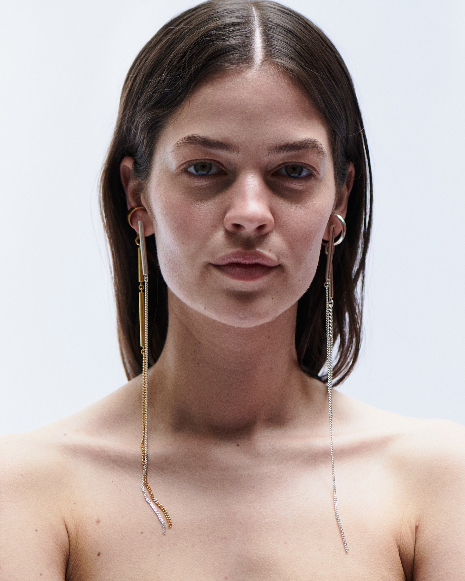 chaingang braut schmuck earcuff ohrringe