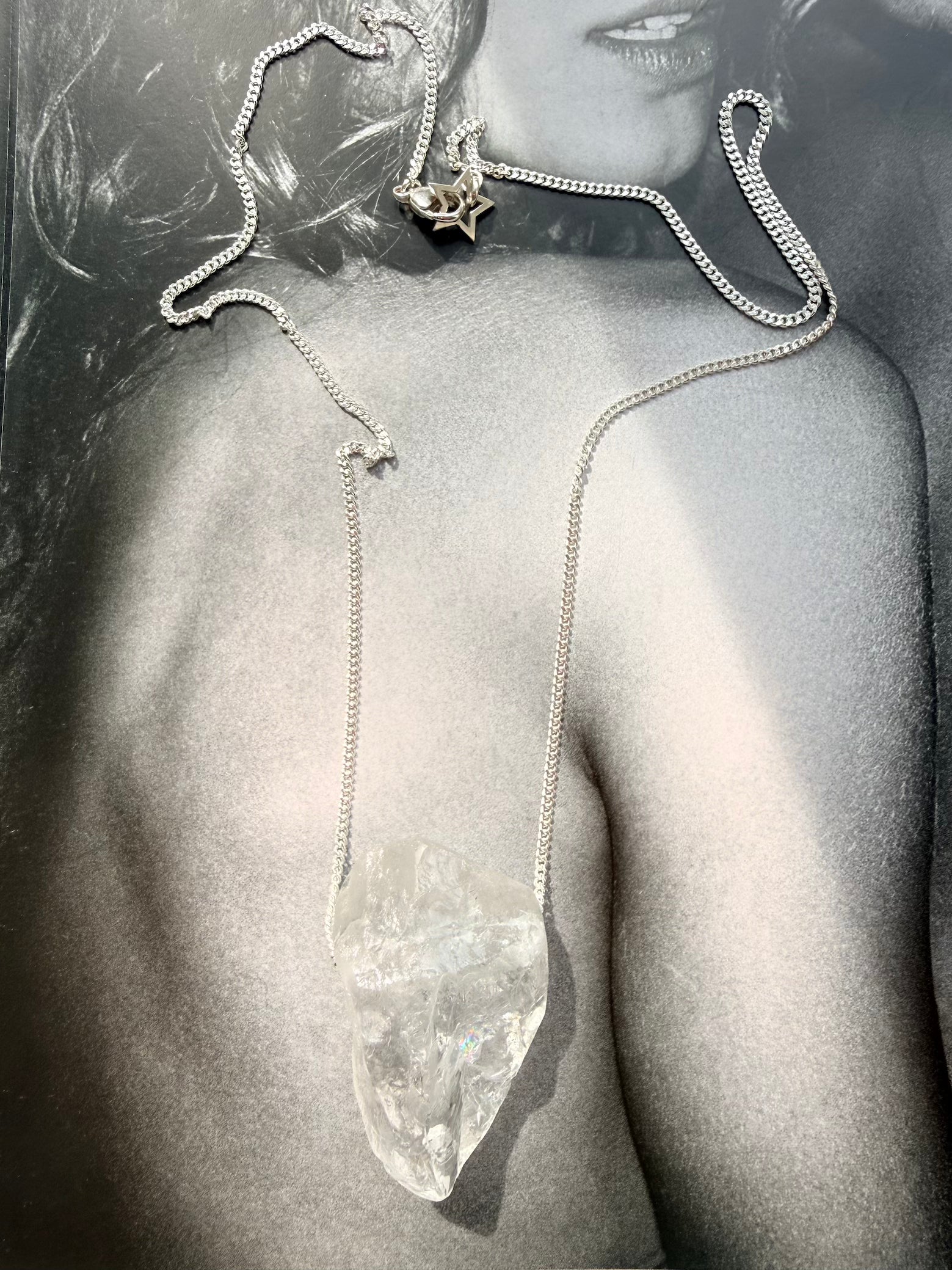 Bergkristall Halskette the Rock von chaingang aus München