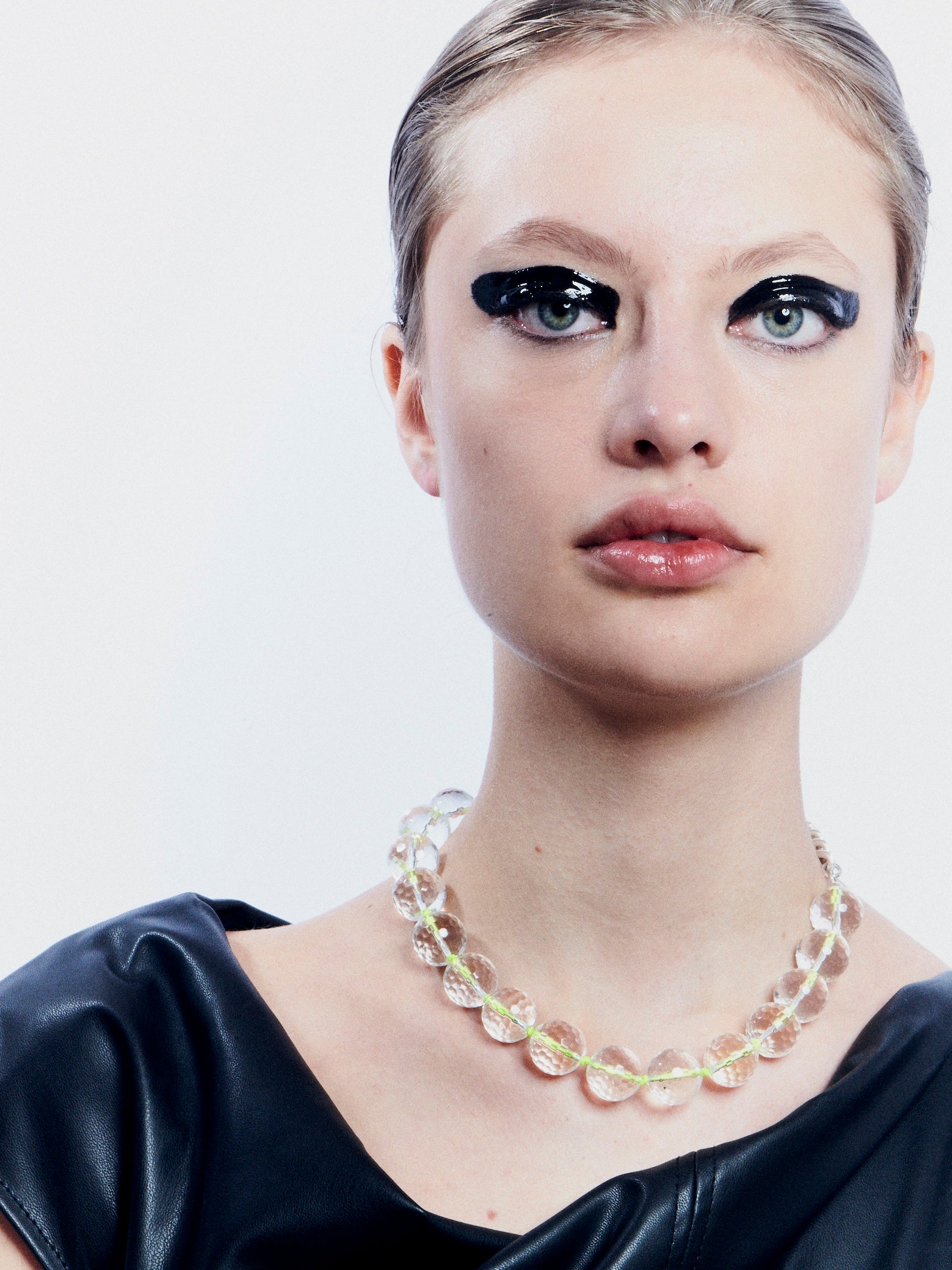 Bergkristall Collier Chaingang