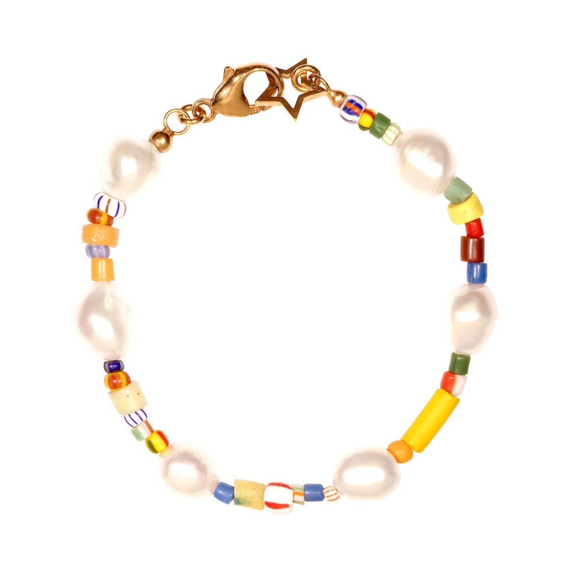 Armband Bunt Perlen