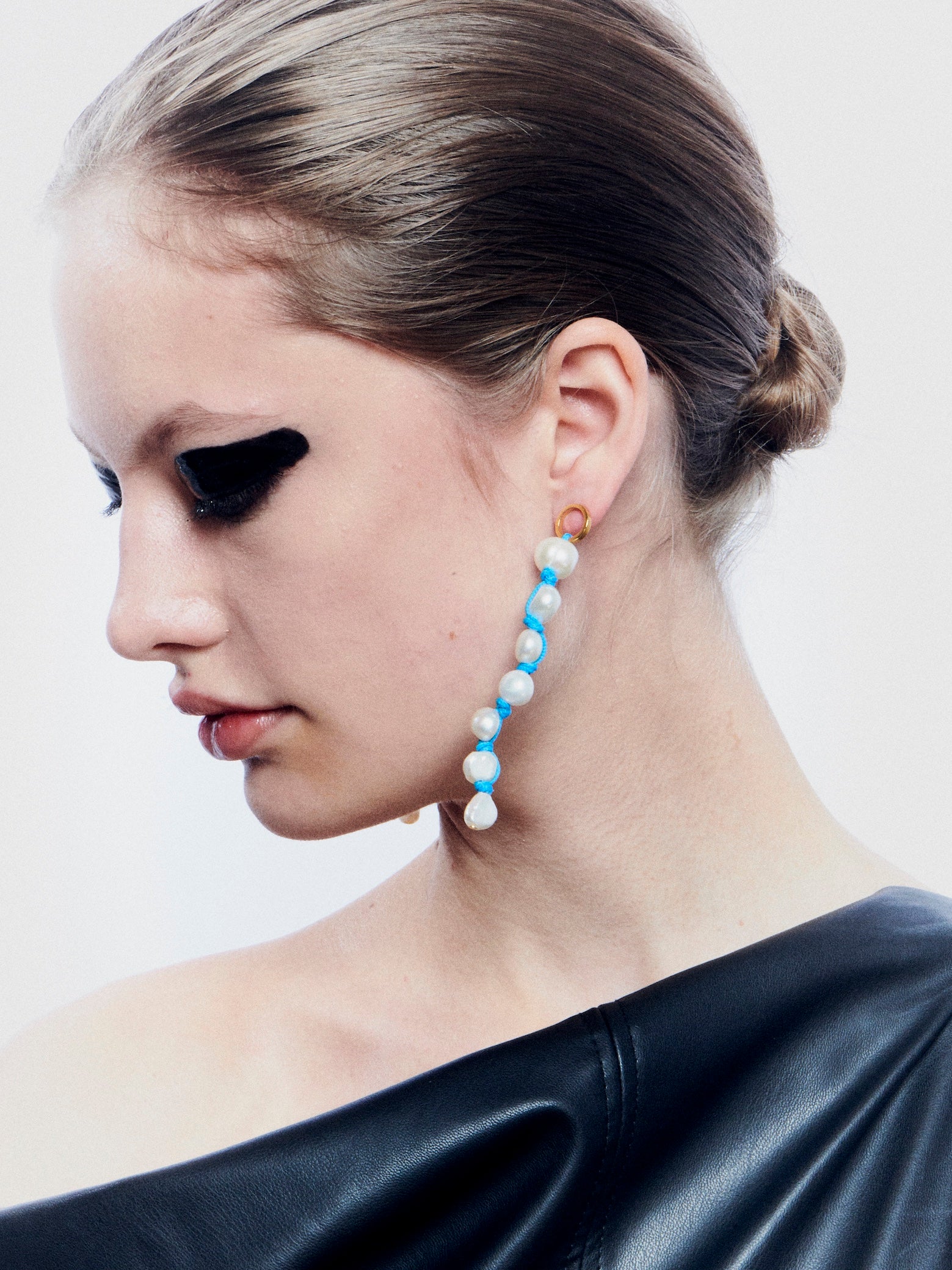 Ohrringe Perlen Blue Sally Chaingang