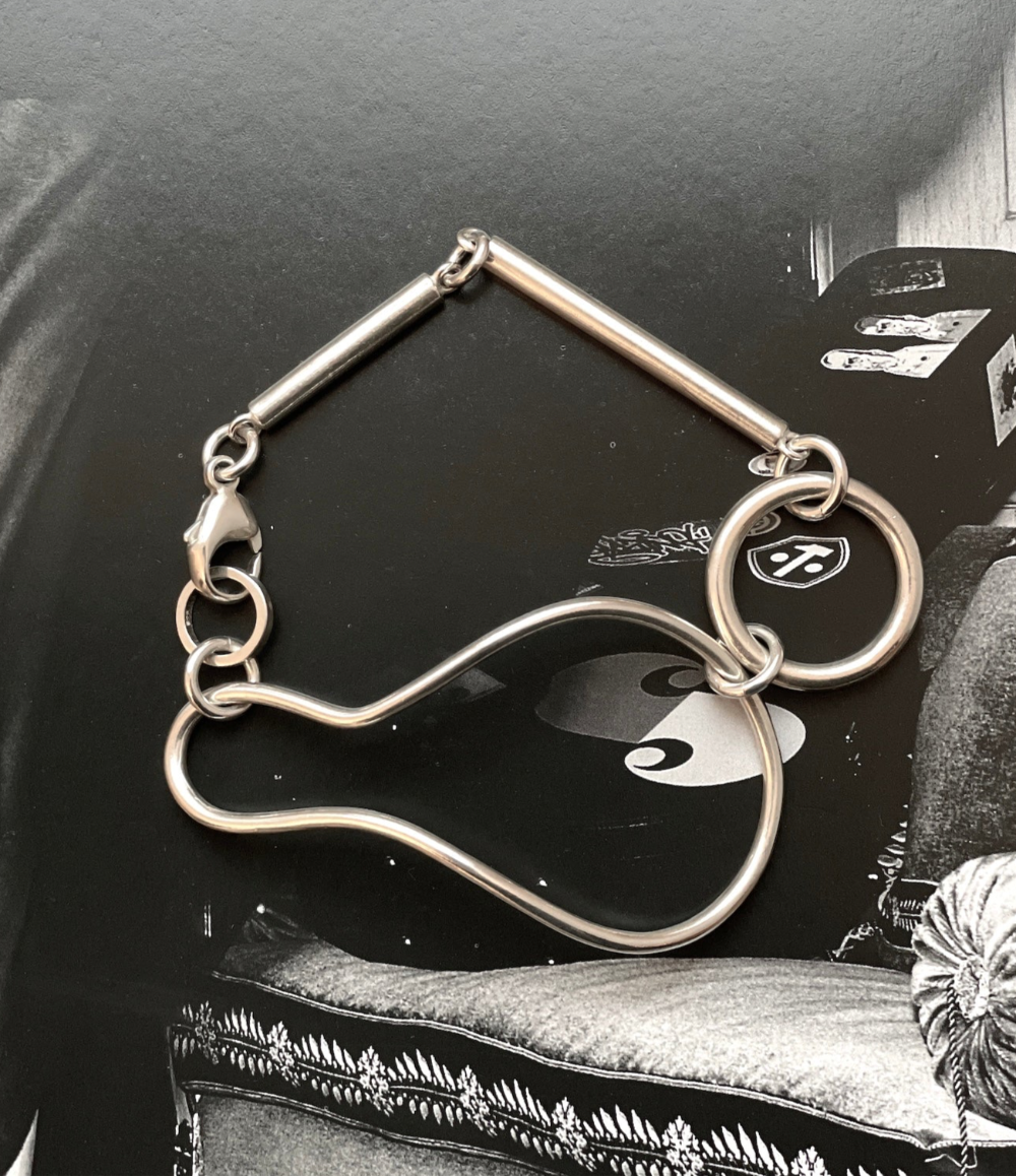 Silber Armband aus Gliedern von chaingang 