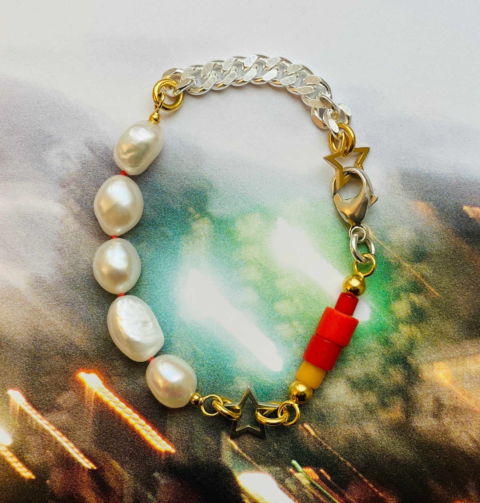 chaingang Trustlove Red Armband aus der neuen Kollektion