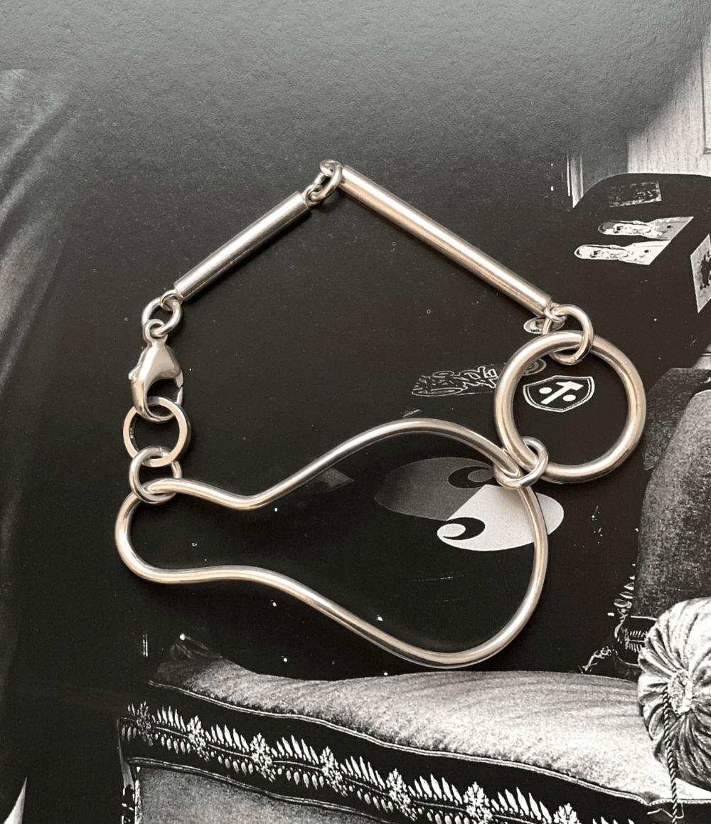 Silber Armband aus Gliedern von chaingang
