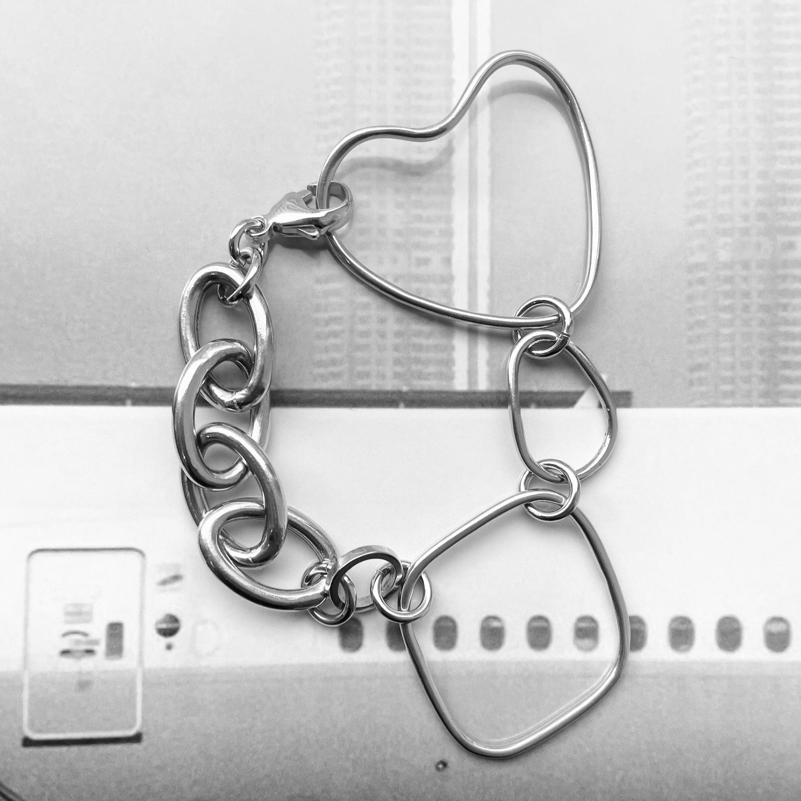 Armband Silber Chunky Chaingang