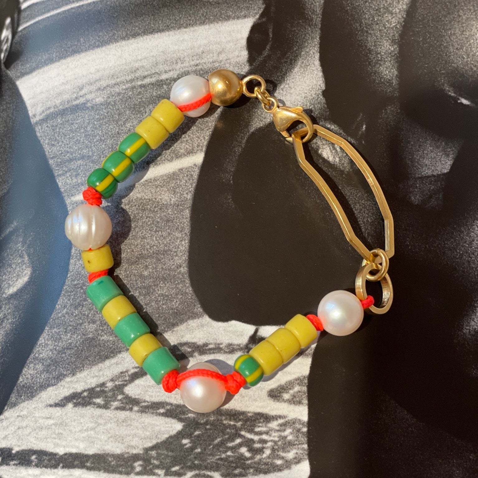 chaingang armband  kingston bunte perlen