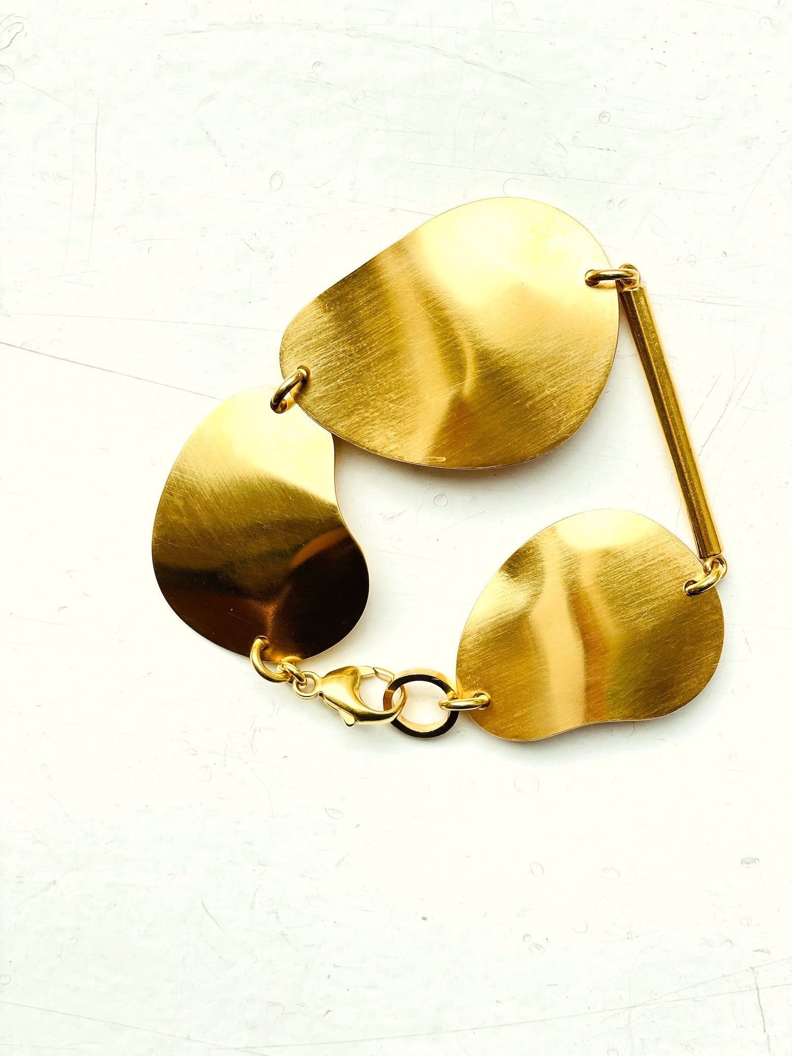 chaingang Armband mountain gold organic