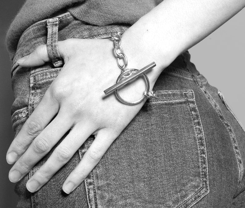 Armband Silber Chunky Chaingang