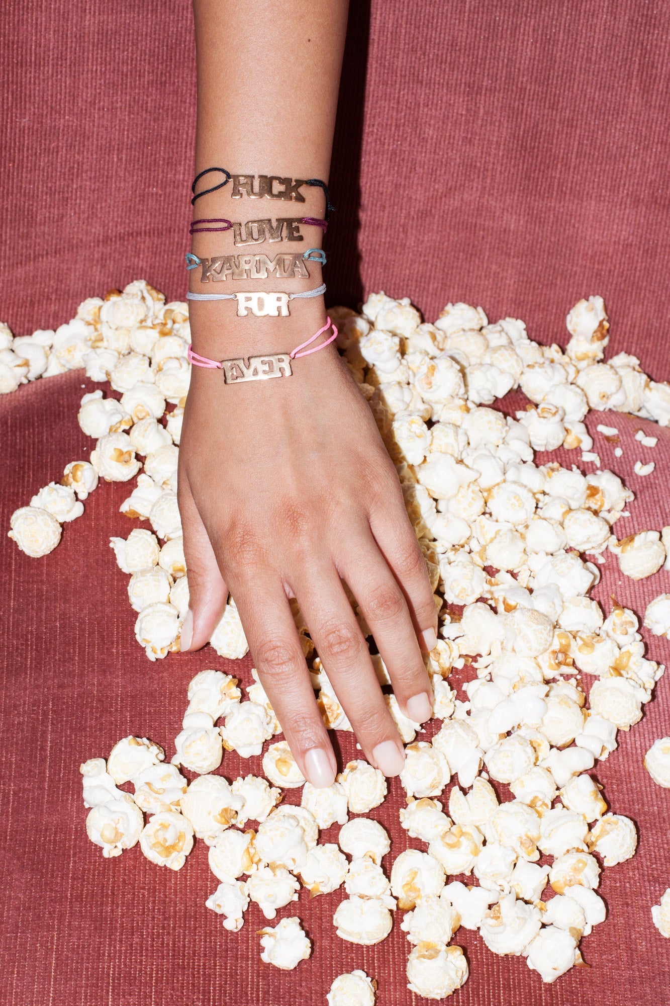 chaingang Starke Worte als Armband