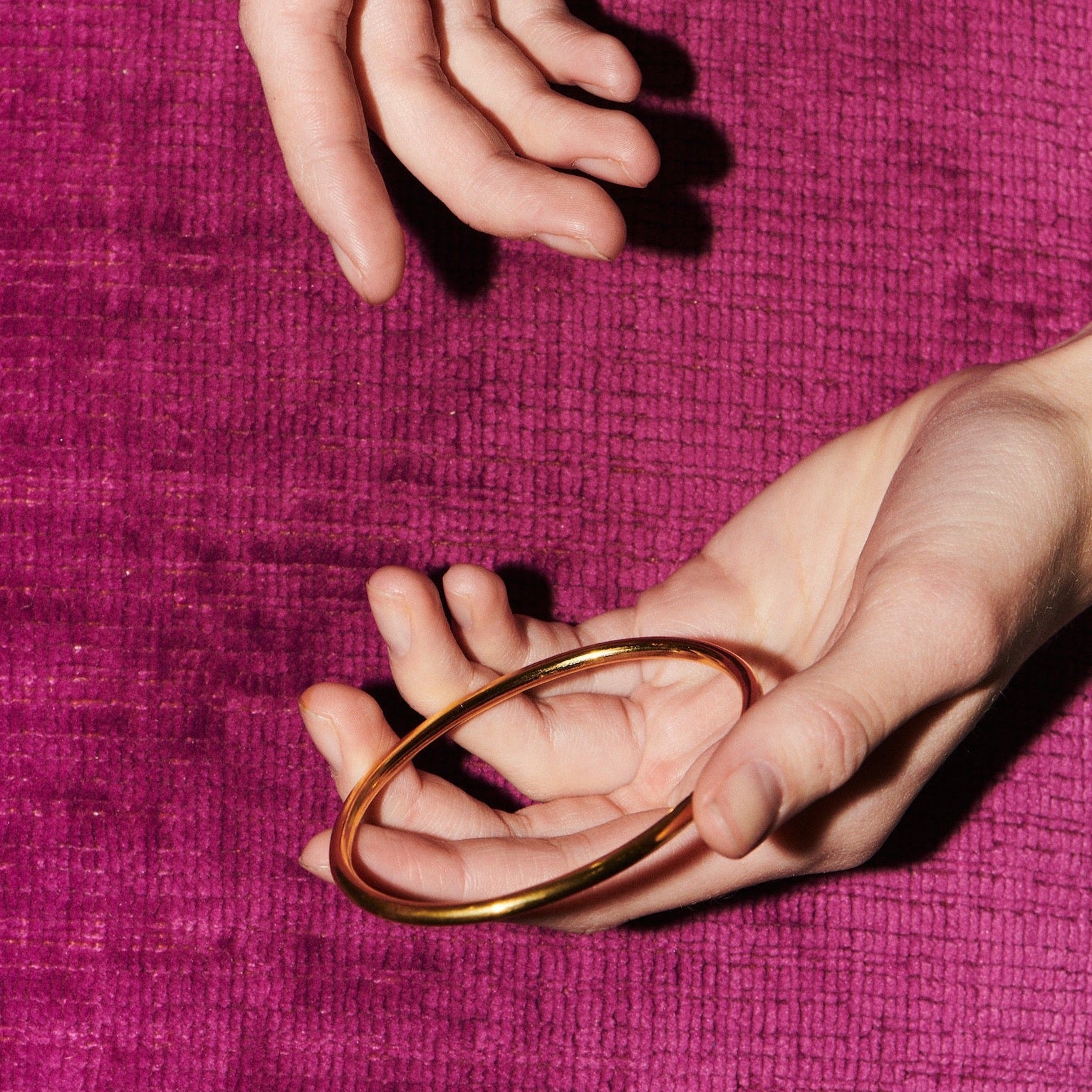 Armreif Gold Oval Chaingang