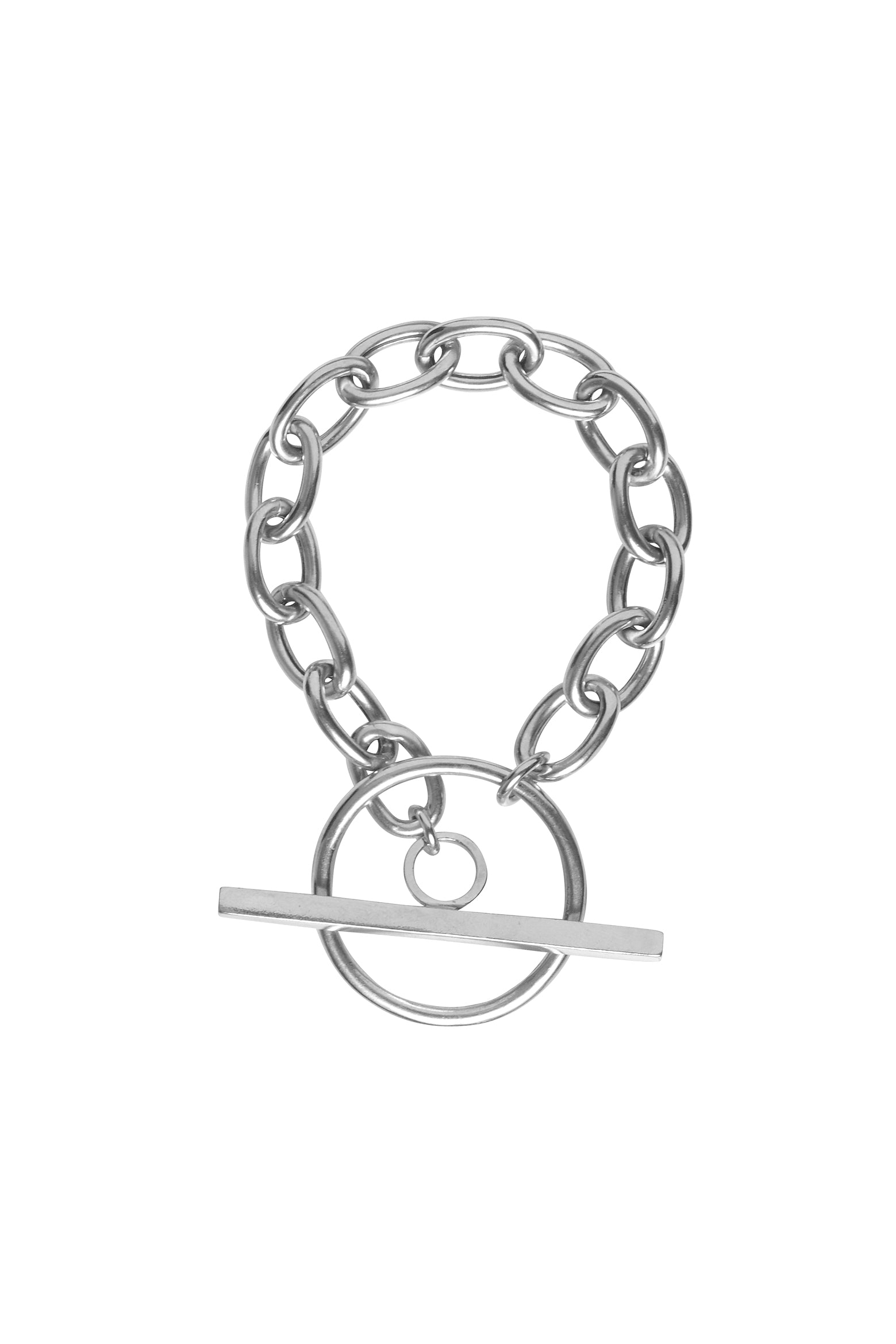 chaingang gliederarmband silber classy