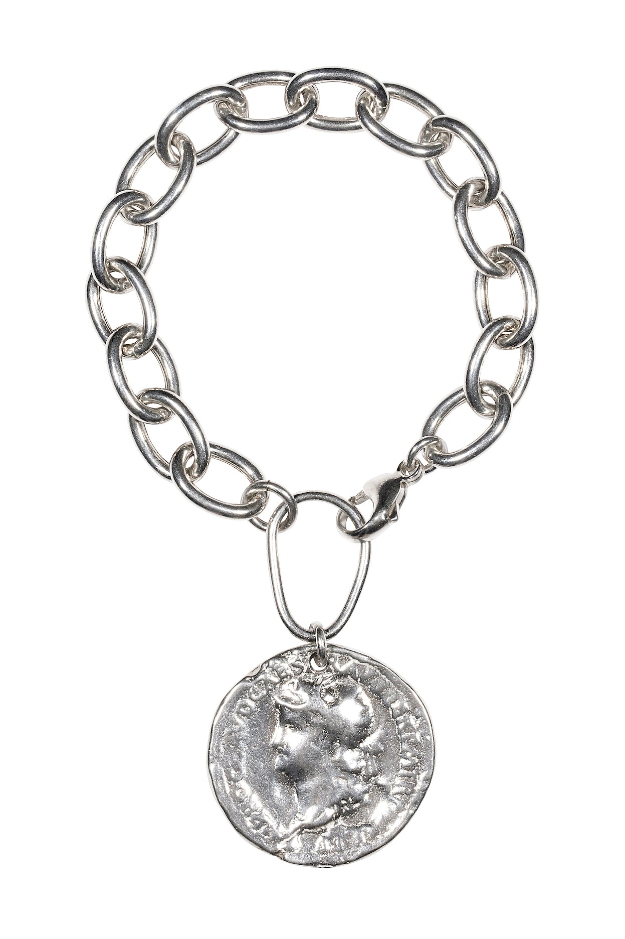 armband Silber Statement Chunky Chaingang 