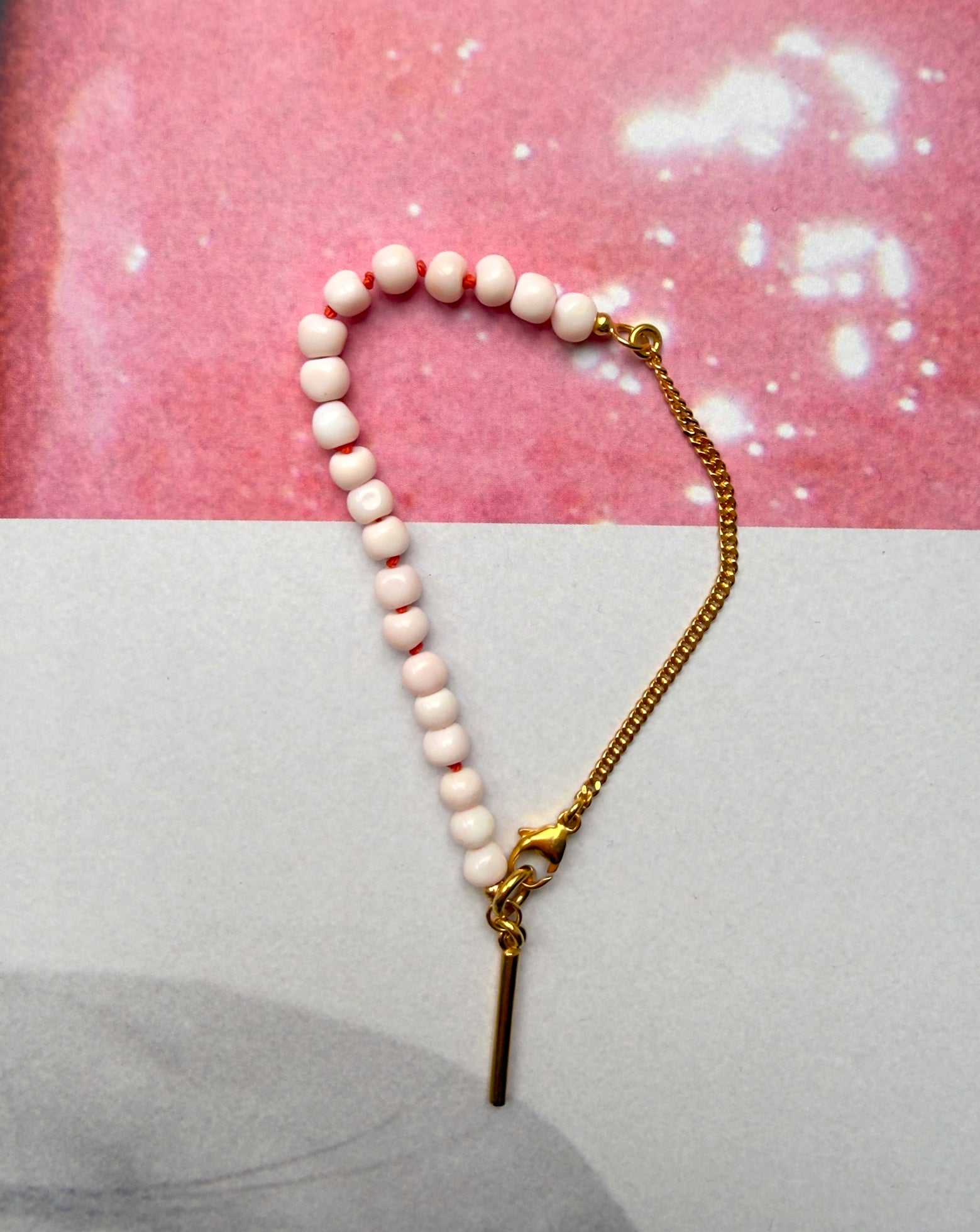 armband opal rosa oulu chaingang