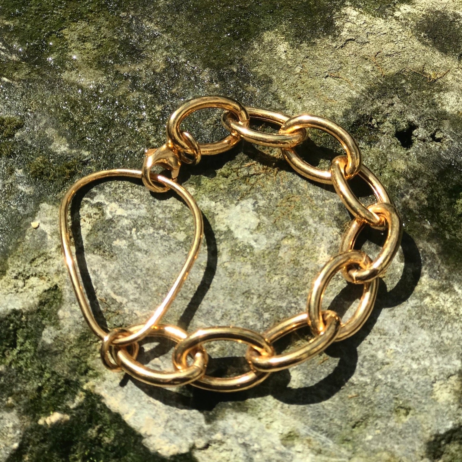 Armband Gold Kette Satement Chaingang