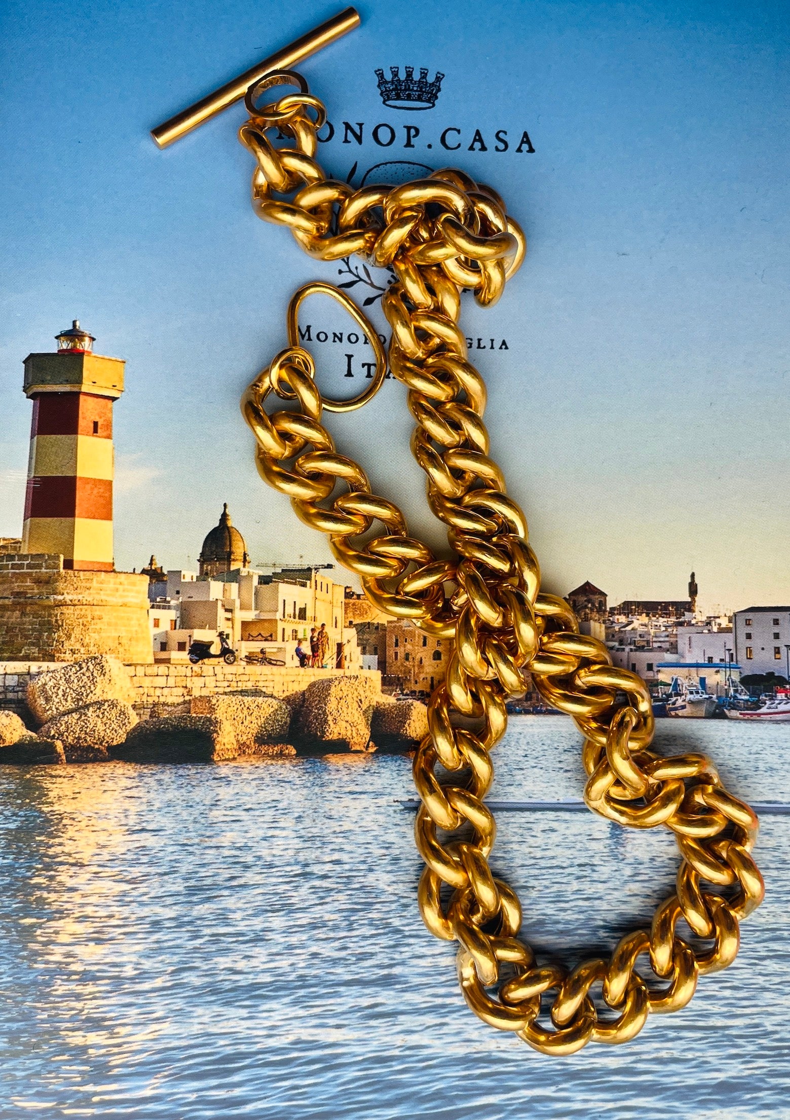 Halskette Kette Gold Chaingang