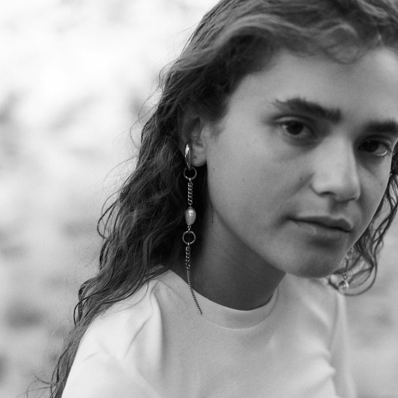 chaingang earcuff Margaux silber