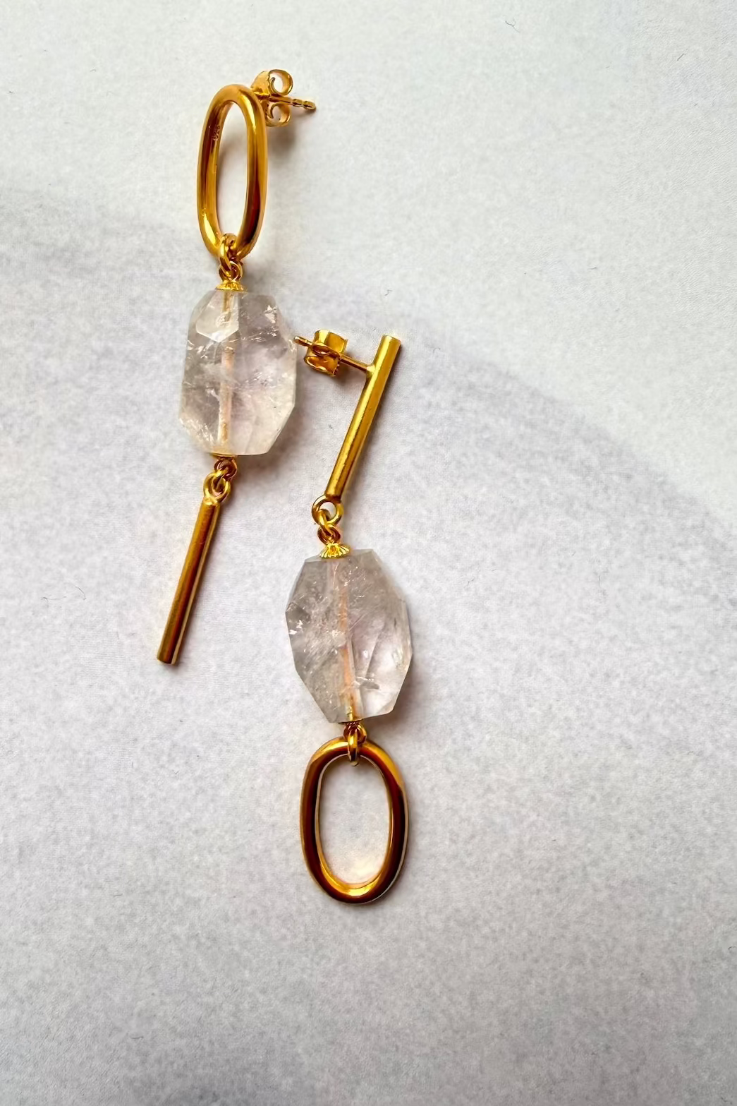 ohrringe la luna von chaingang mit amethysten