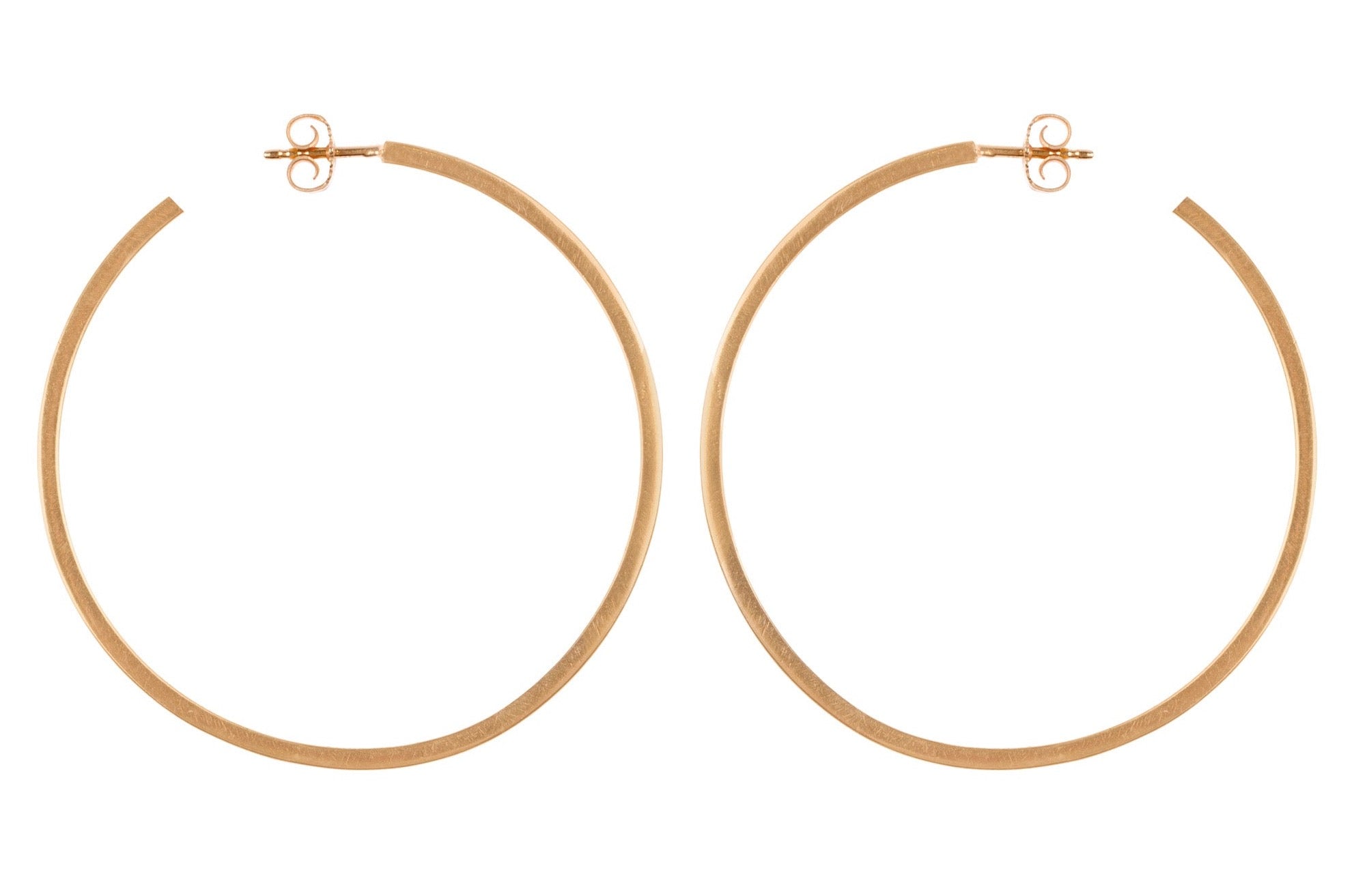 Ohrringe Gold Creolen Chaingang 