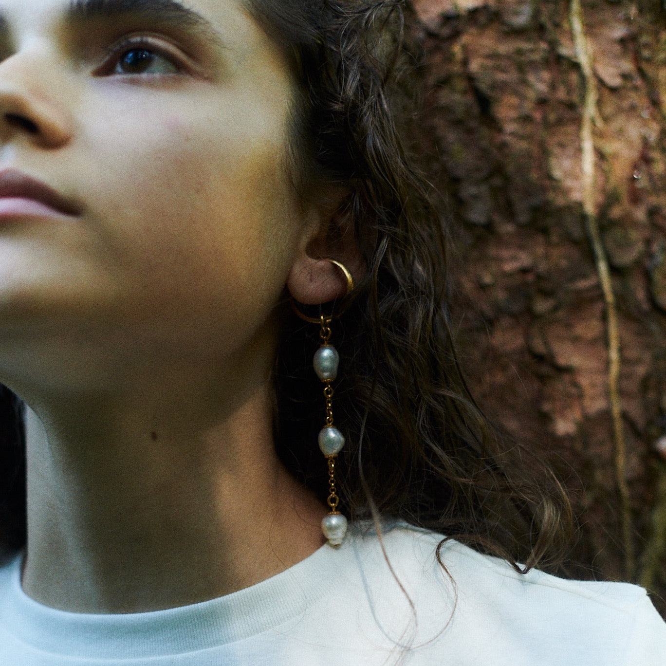 chaingang earcuff perlen