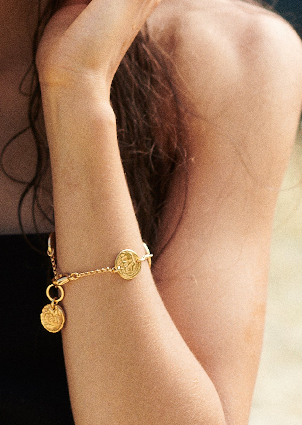 Armband Gold Münzen