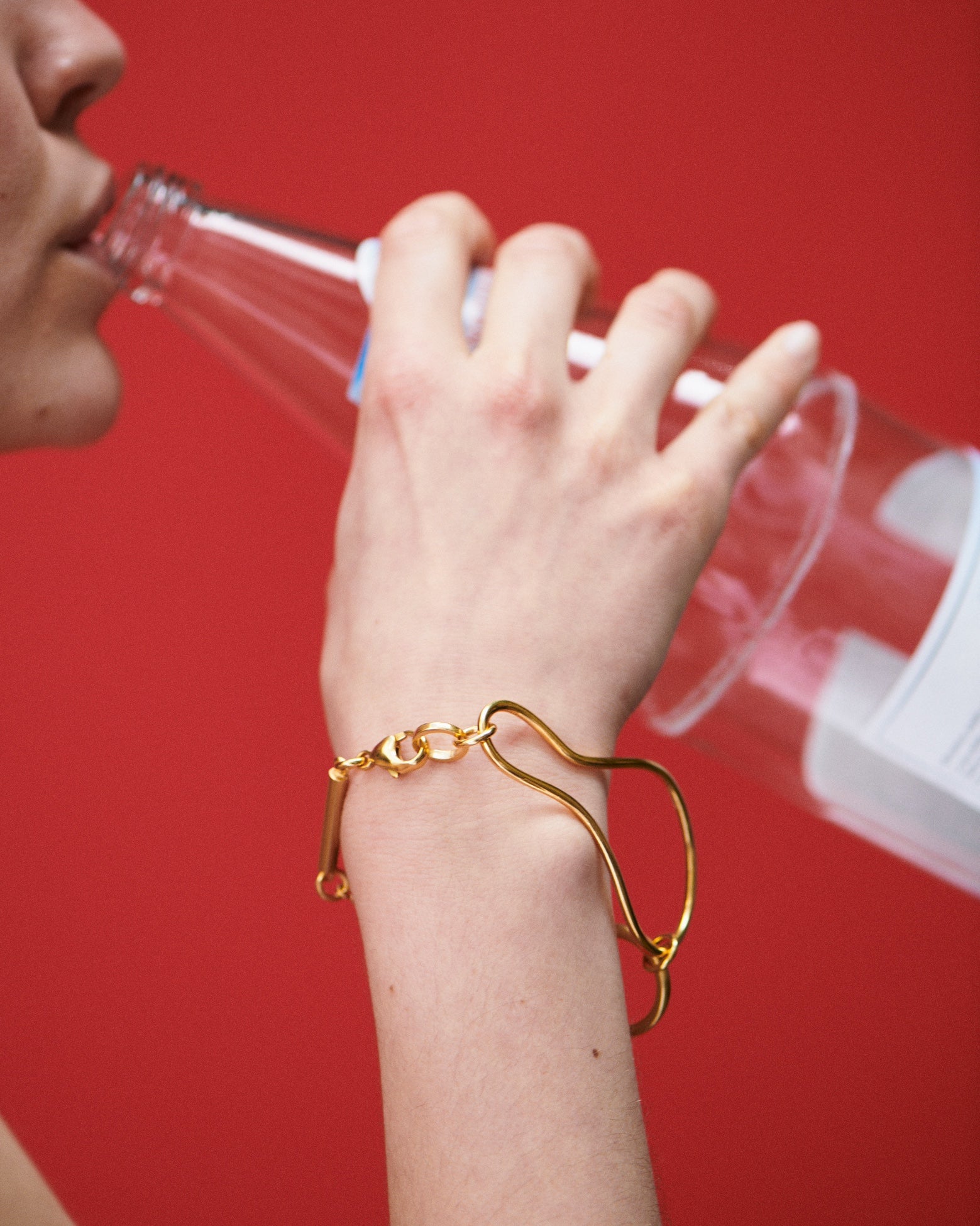 Armband Gold Kette Statement Chaingang
