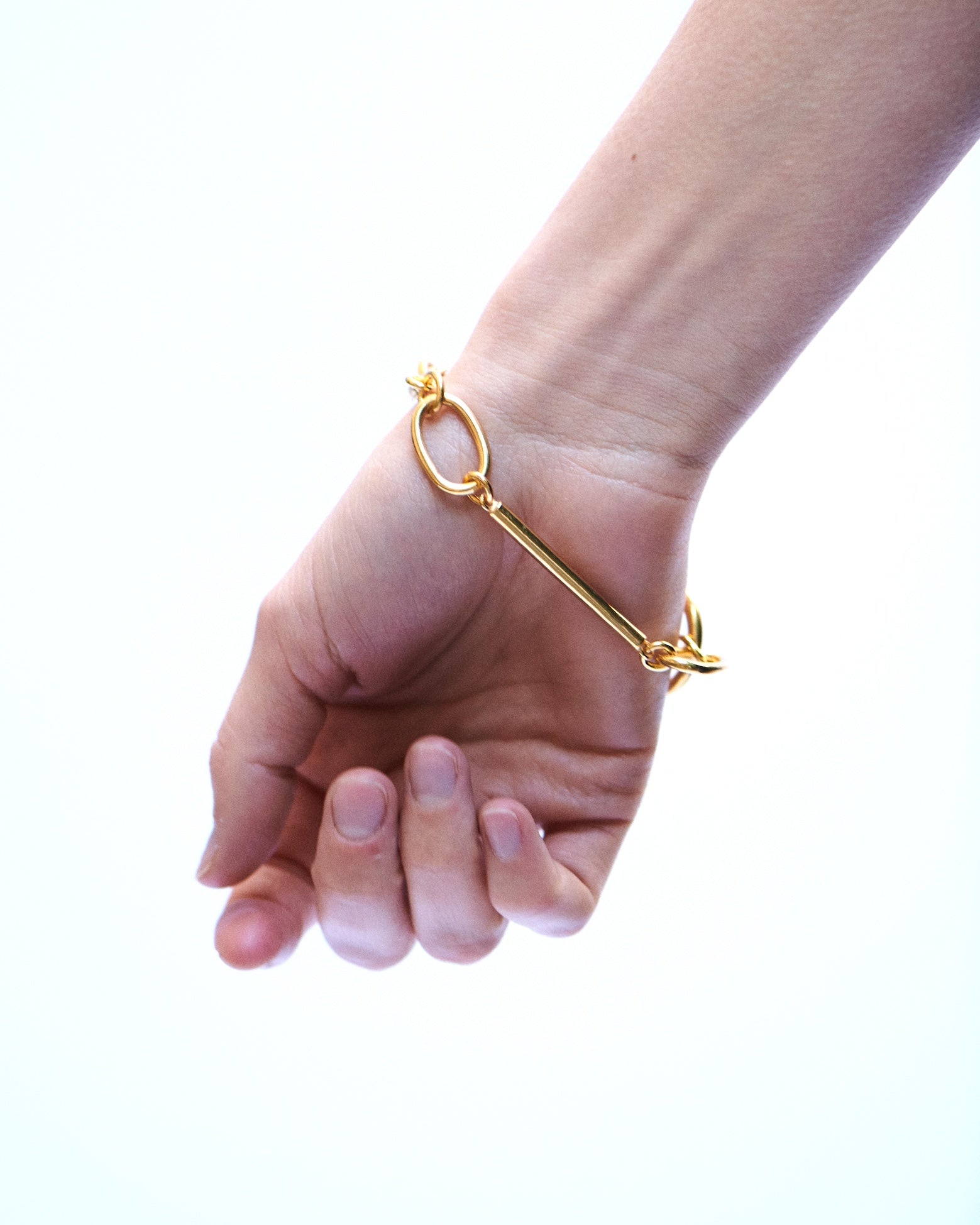 Armband Gold Minimalismus Chaingang