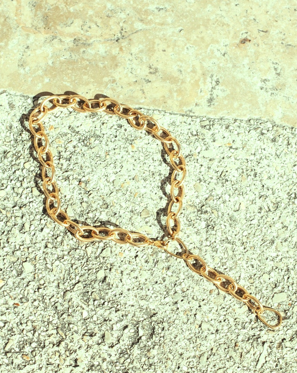 Halskette Gold Chunky Chaingang