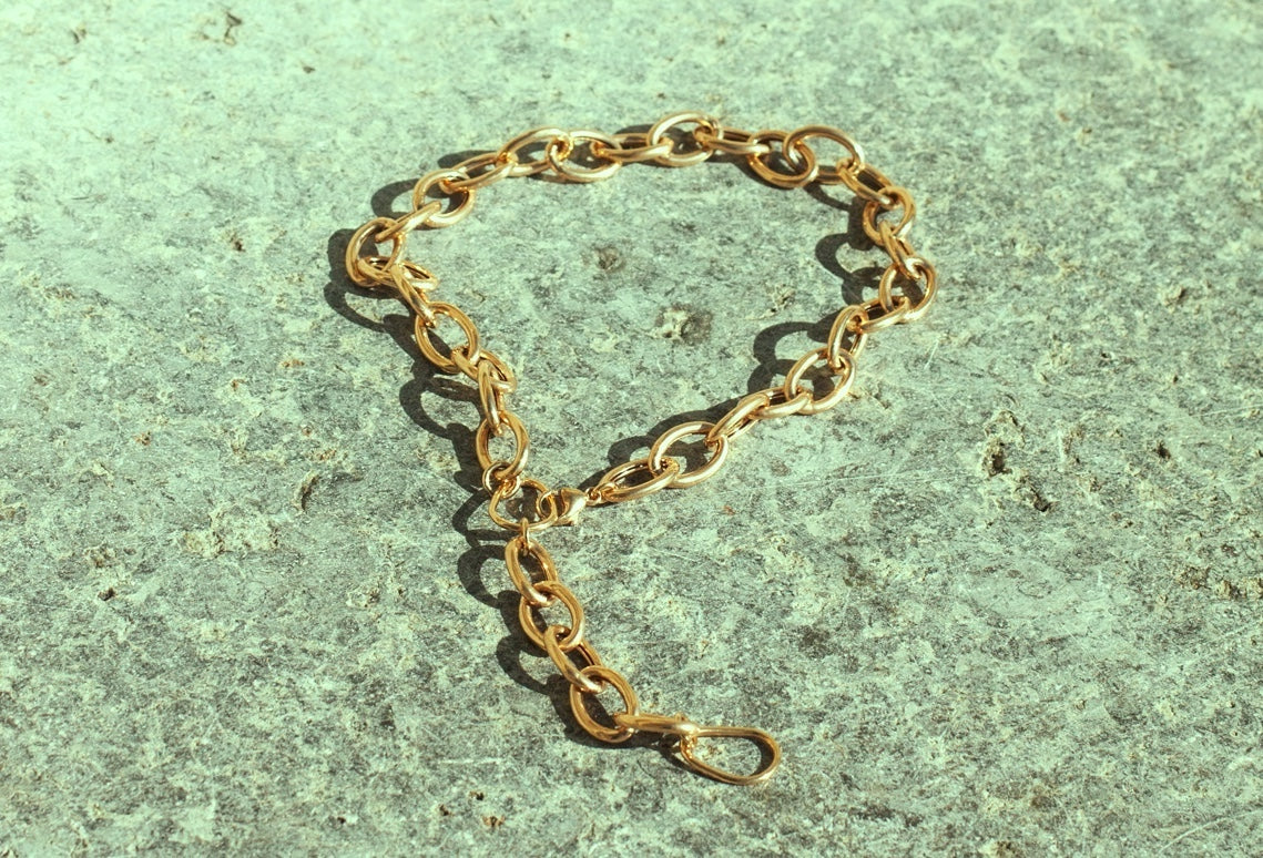 Halskette Gold Statement Kette Chaingang