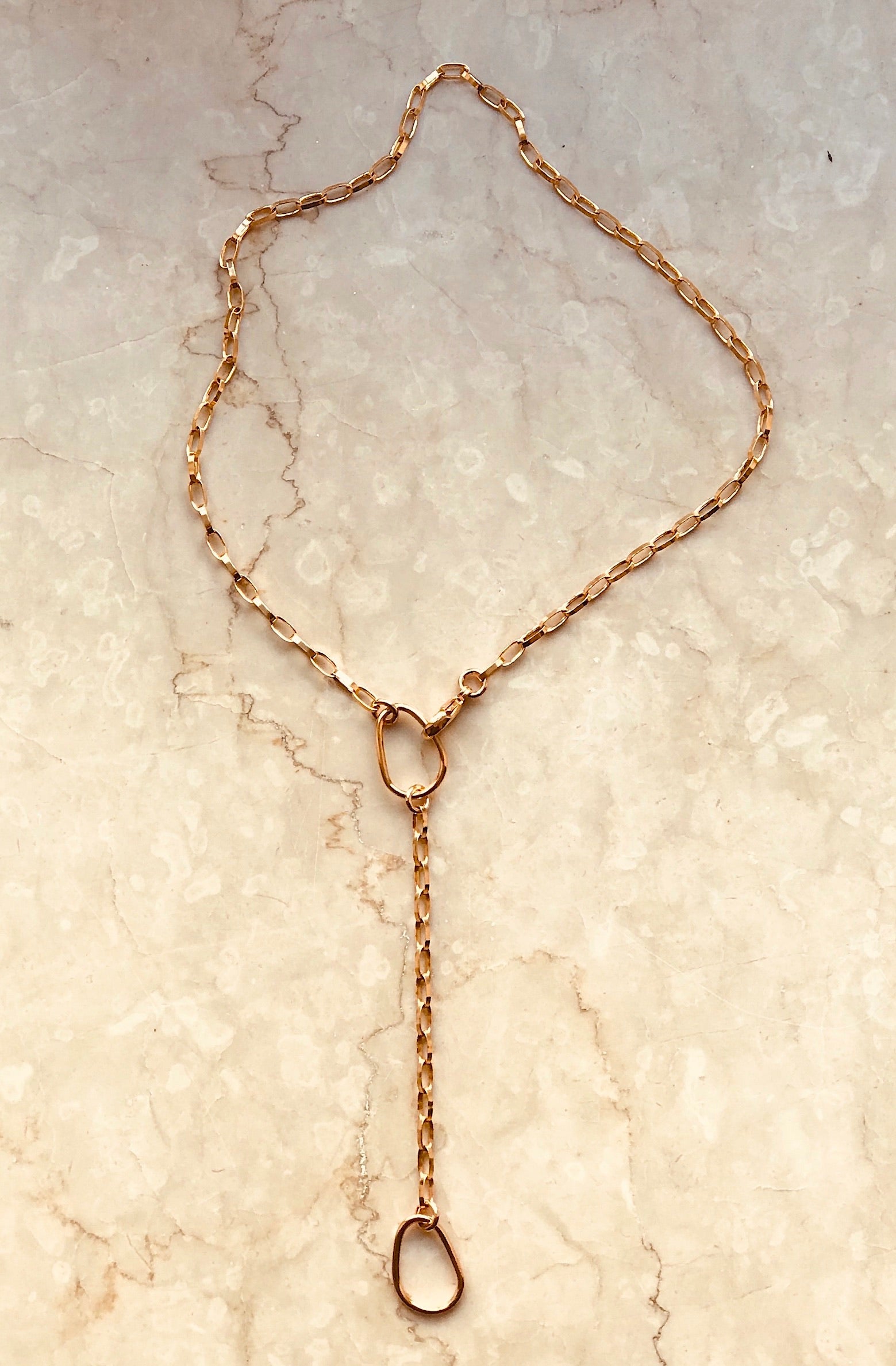 Halskette YSY Gold  Kette Anhänger Chaingang