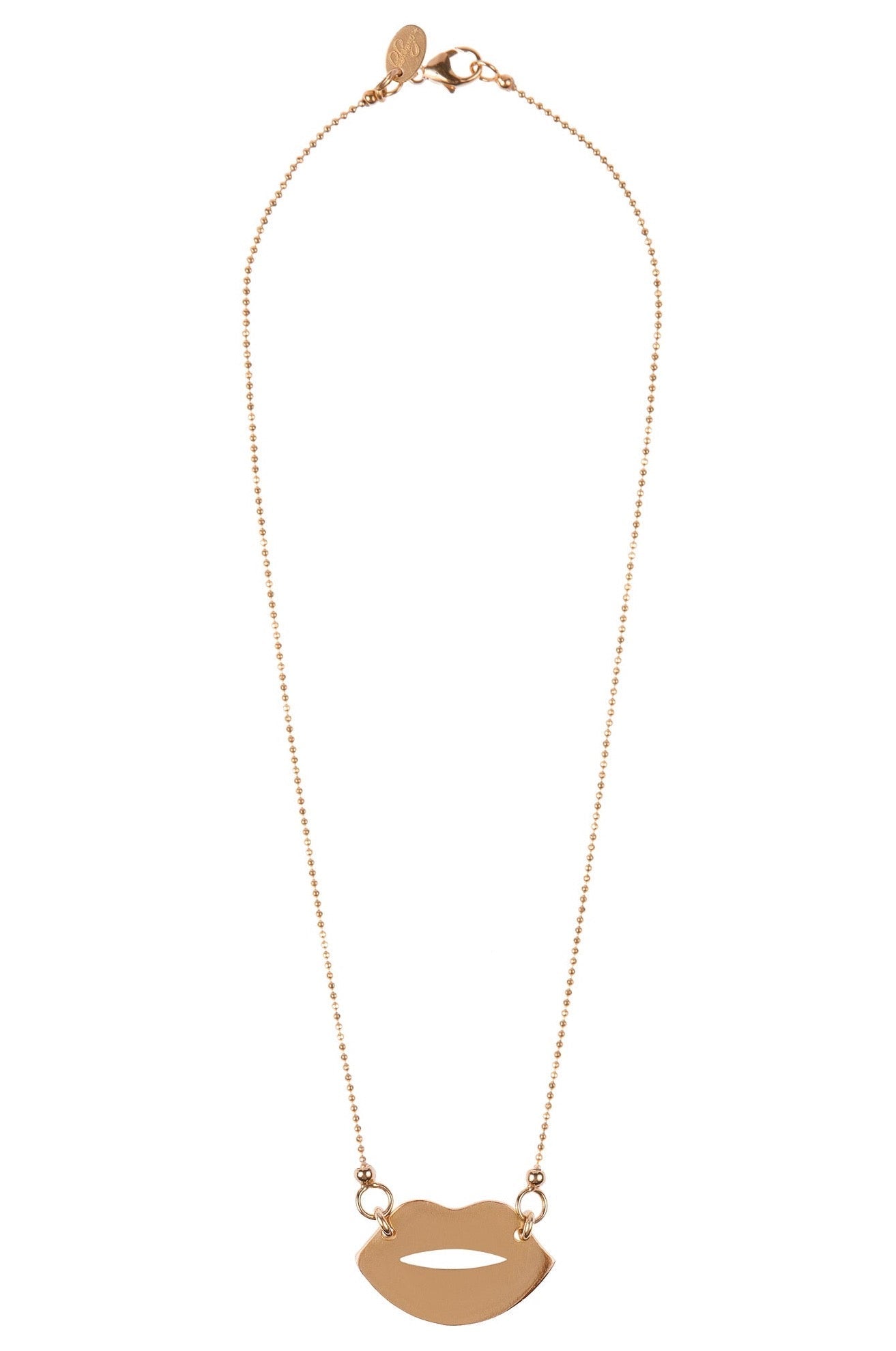 chaingang halskette kuss gold