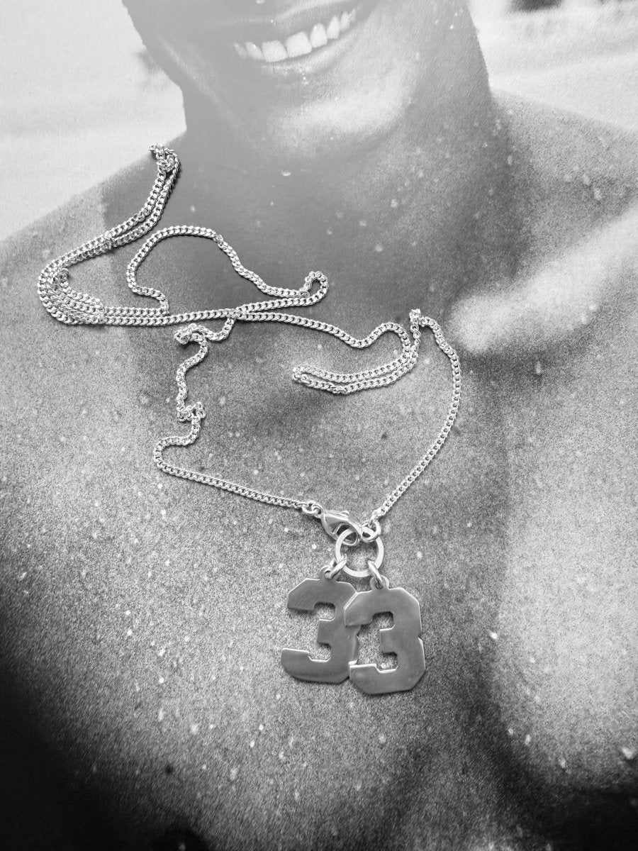 Halskette mit deiner Meisterzahl 33| Numerologie - Chaingang Julia Neumann® aus dem Atelier in München