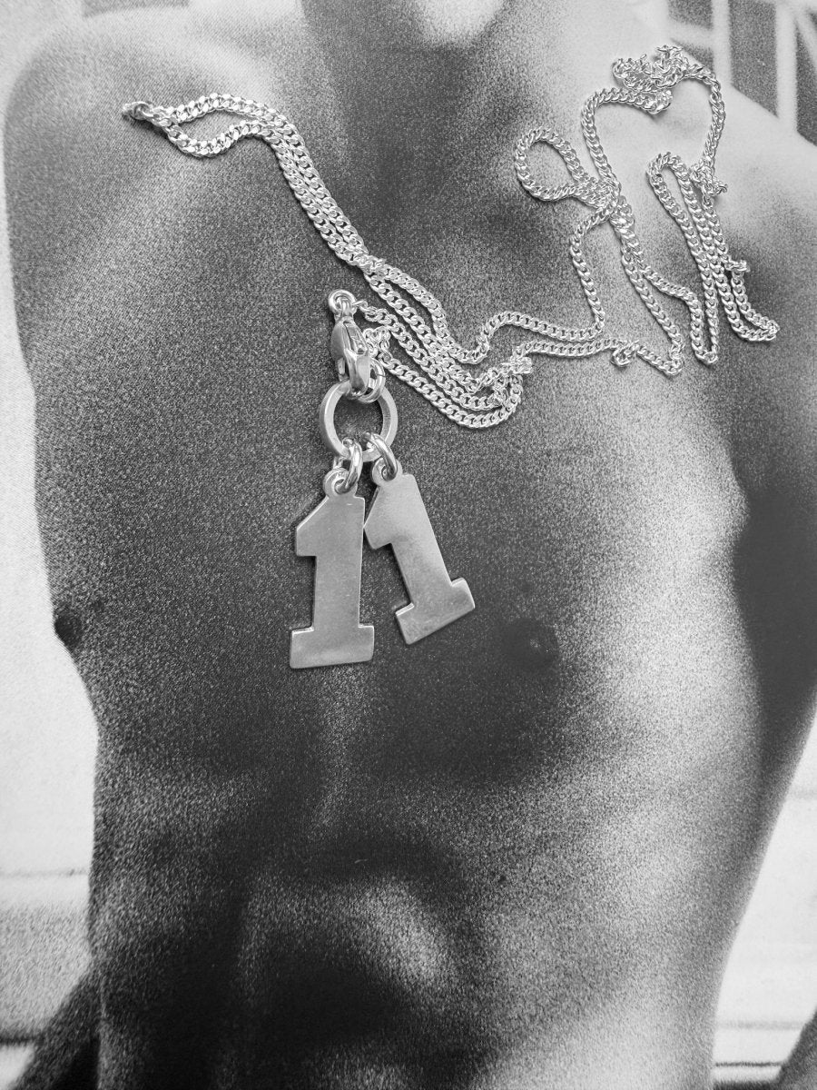Halskette mit deiner Meisterzahl 11 | Numerologie - Chaingang Julia Neumann®,
aus dem Atelier in München