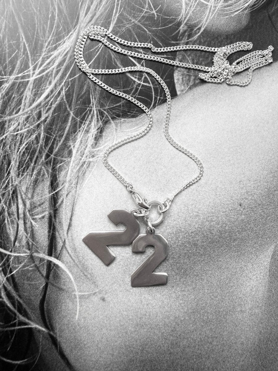 Halskette mit deiner Meisterzahl 33 | Numerologie - Chaingang Julia Neumann® aus Sterling Silber, handgefertigt in München