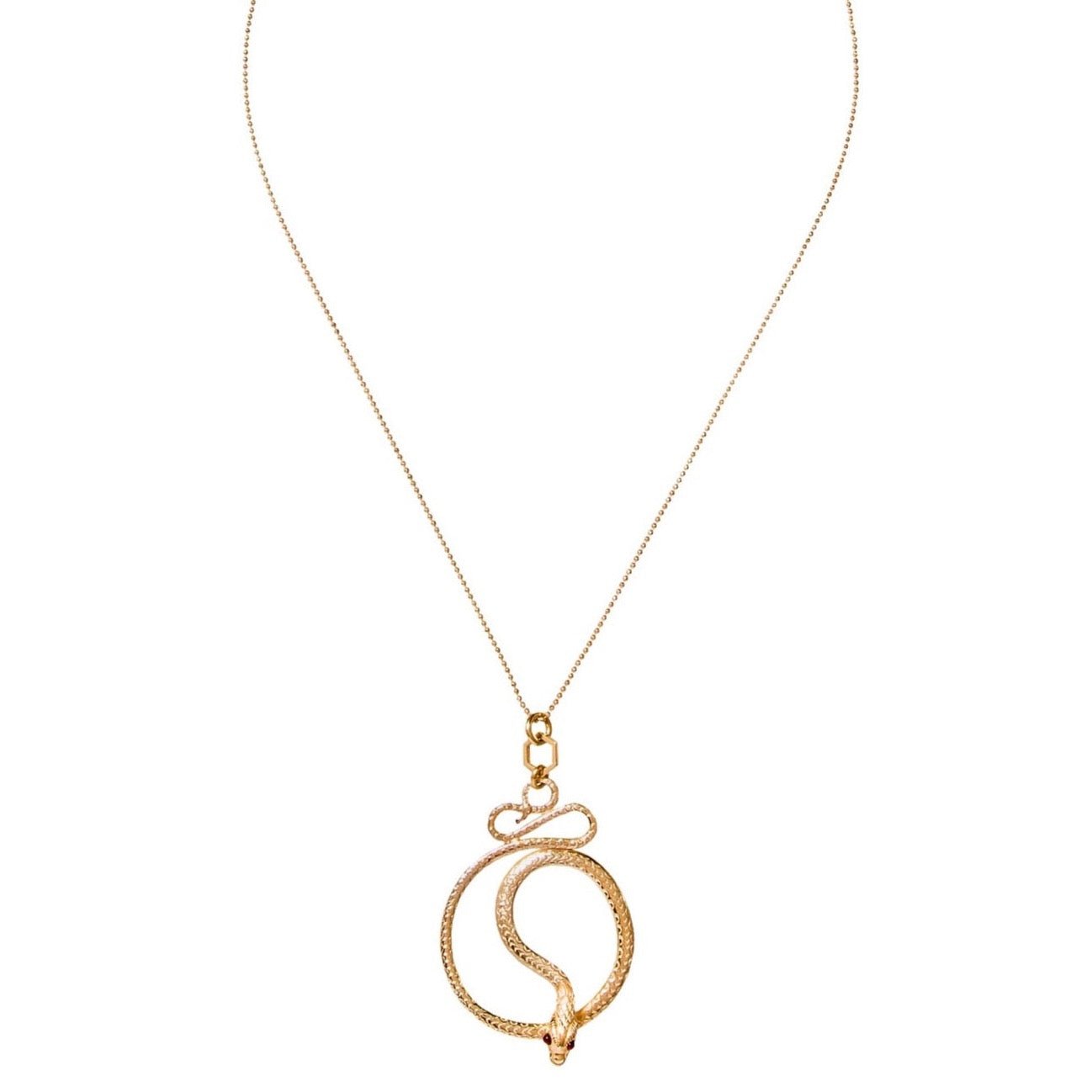 Halskette Schlange gold