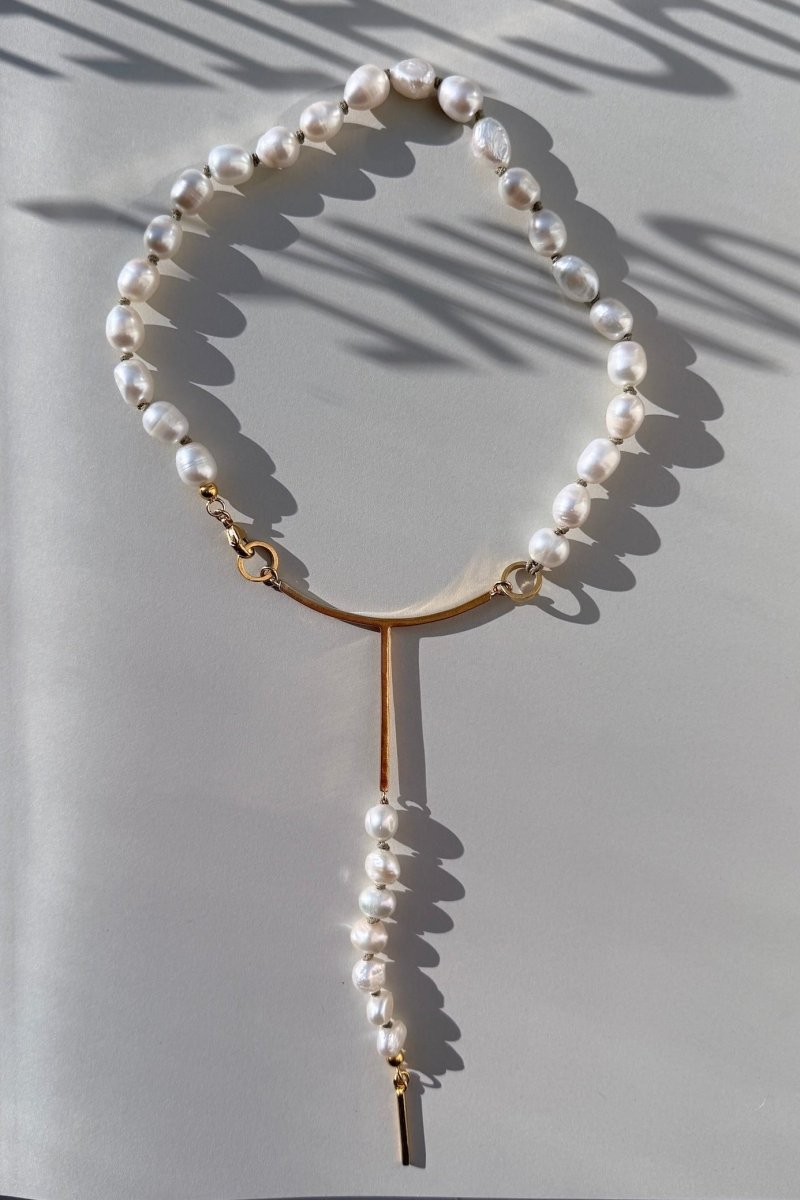 Barock Perlen kette Sophia von Chaingang aus München, handgefertigt