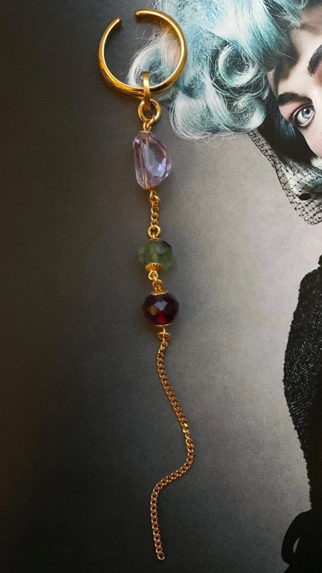 Chaingang Mono Ear cuff Comu