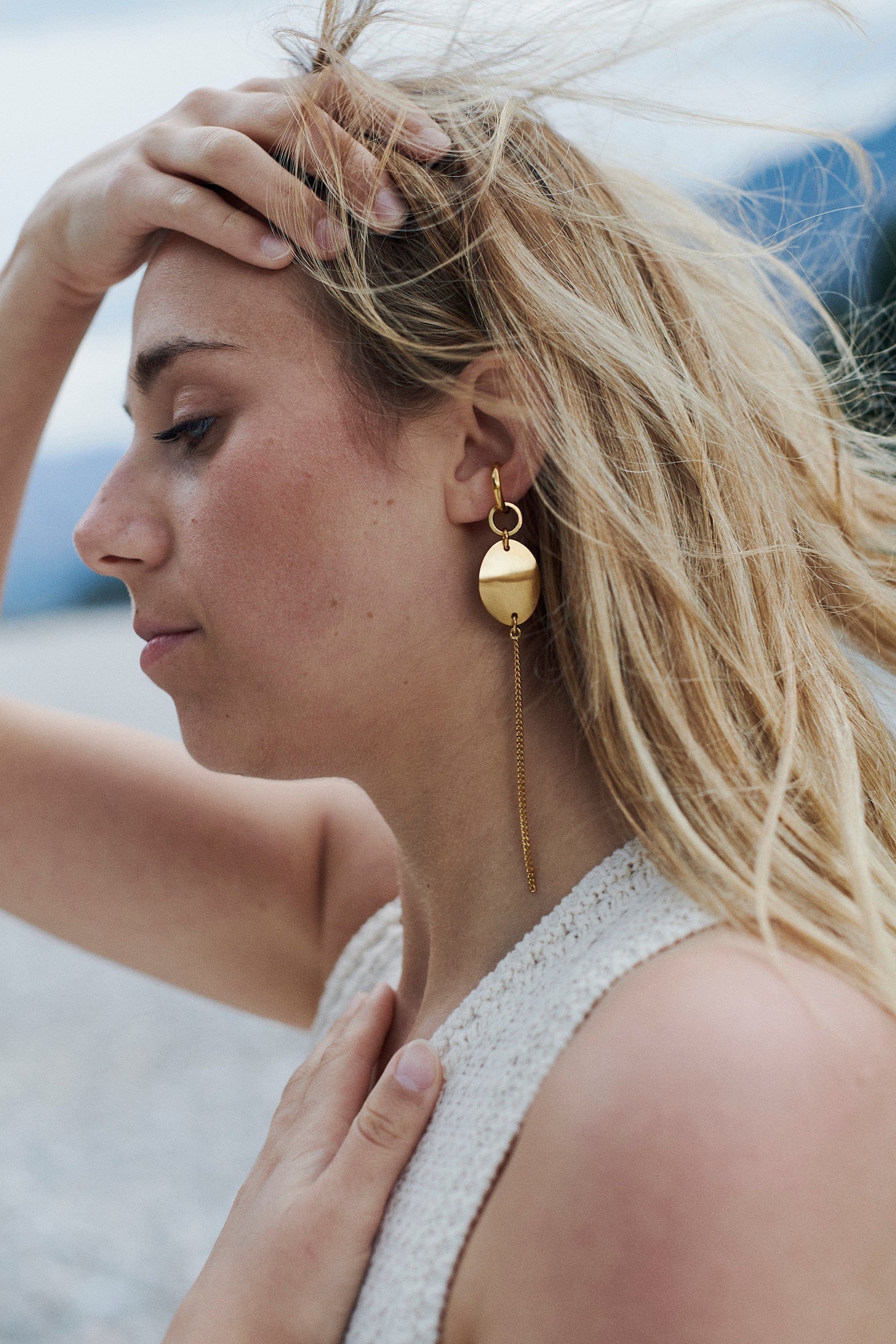 cooler Mono Ear Cuff Mountain - Chaingang Julia Neumann®