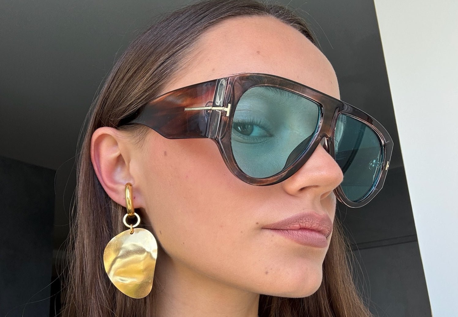 ear cuff gold rcky chaingang