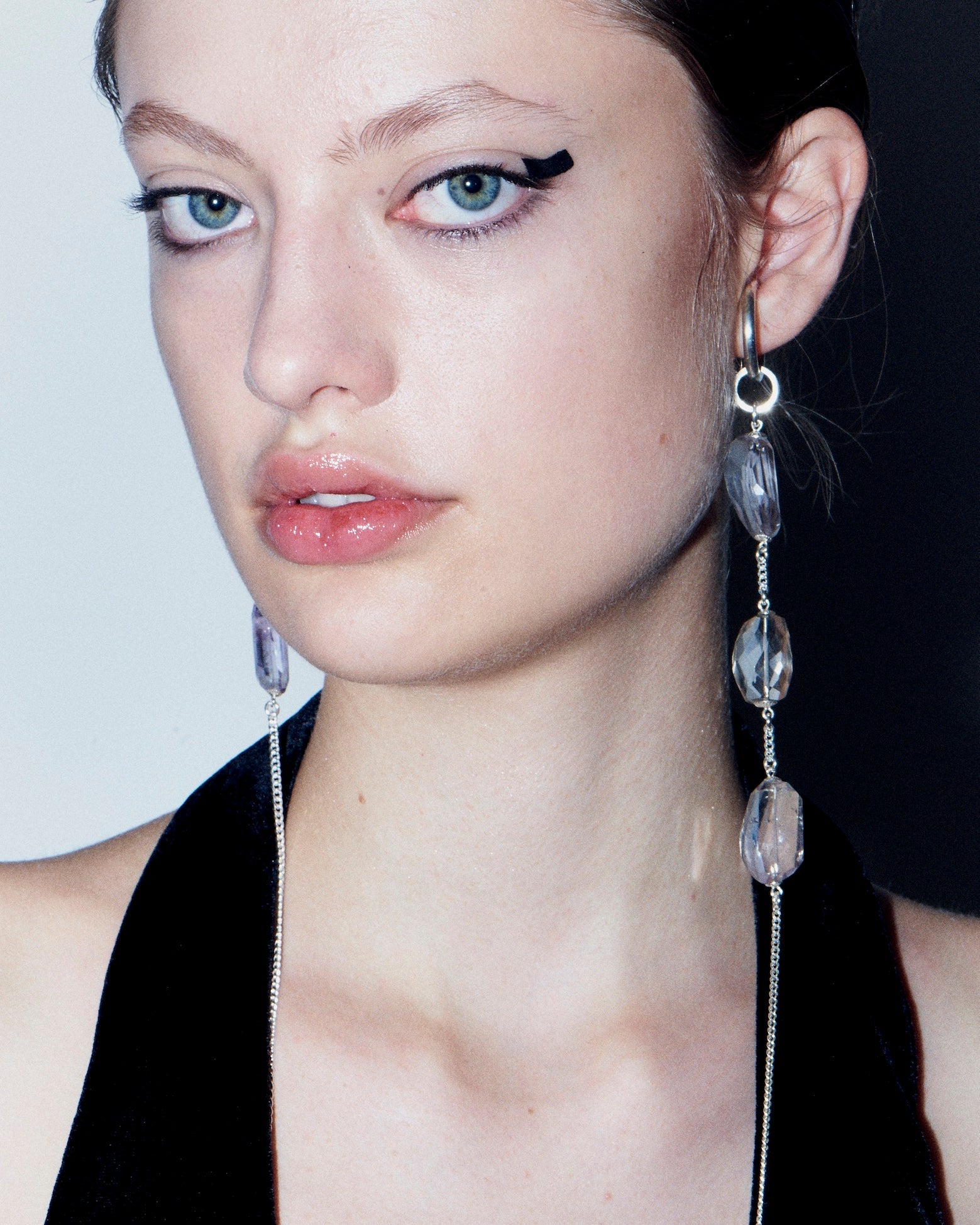 Chaingang Festive Mono Ohrringe Abendohrringe