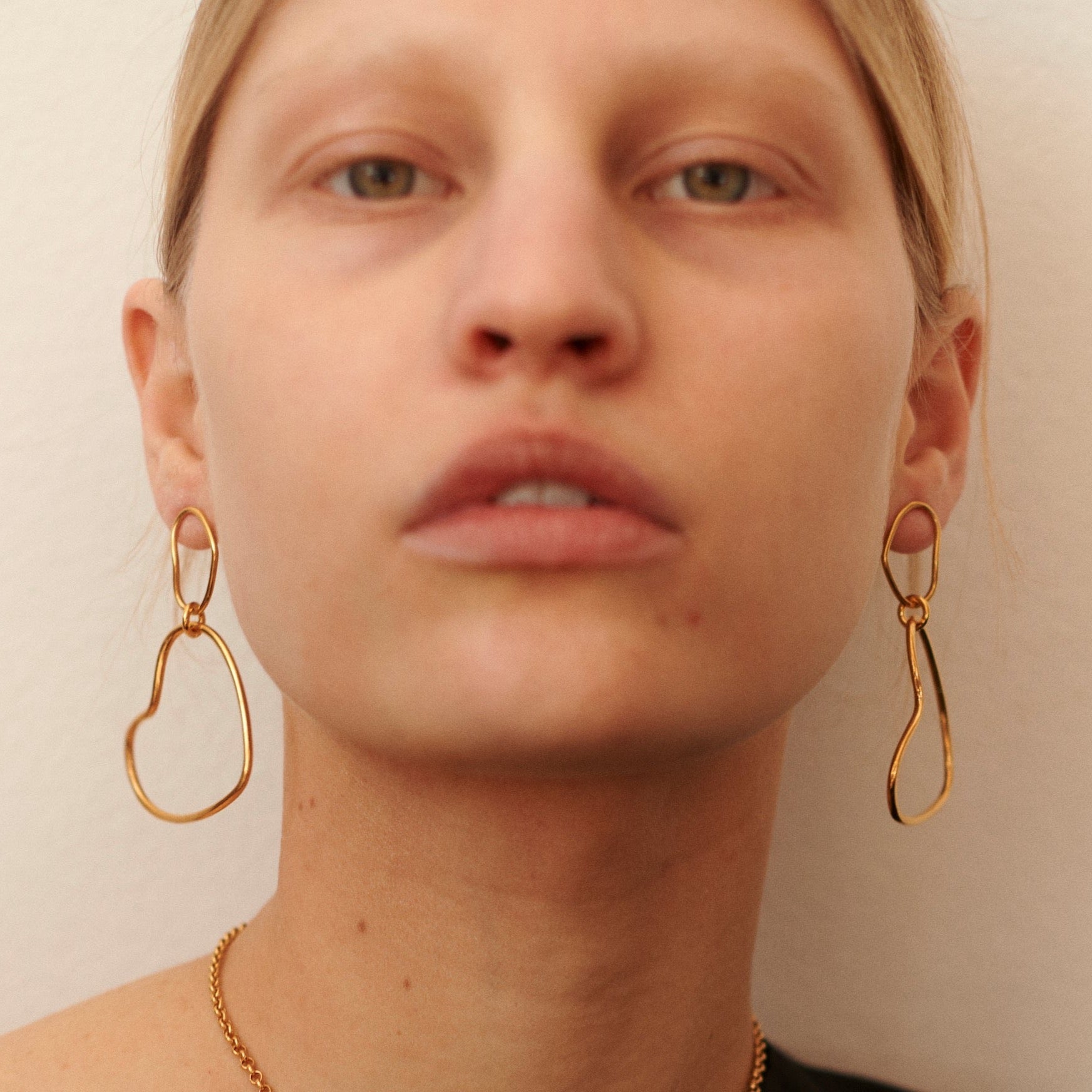 Ohrringe Amore Herz Asymmetrisch Chaingang