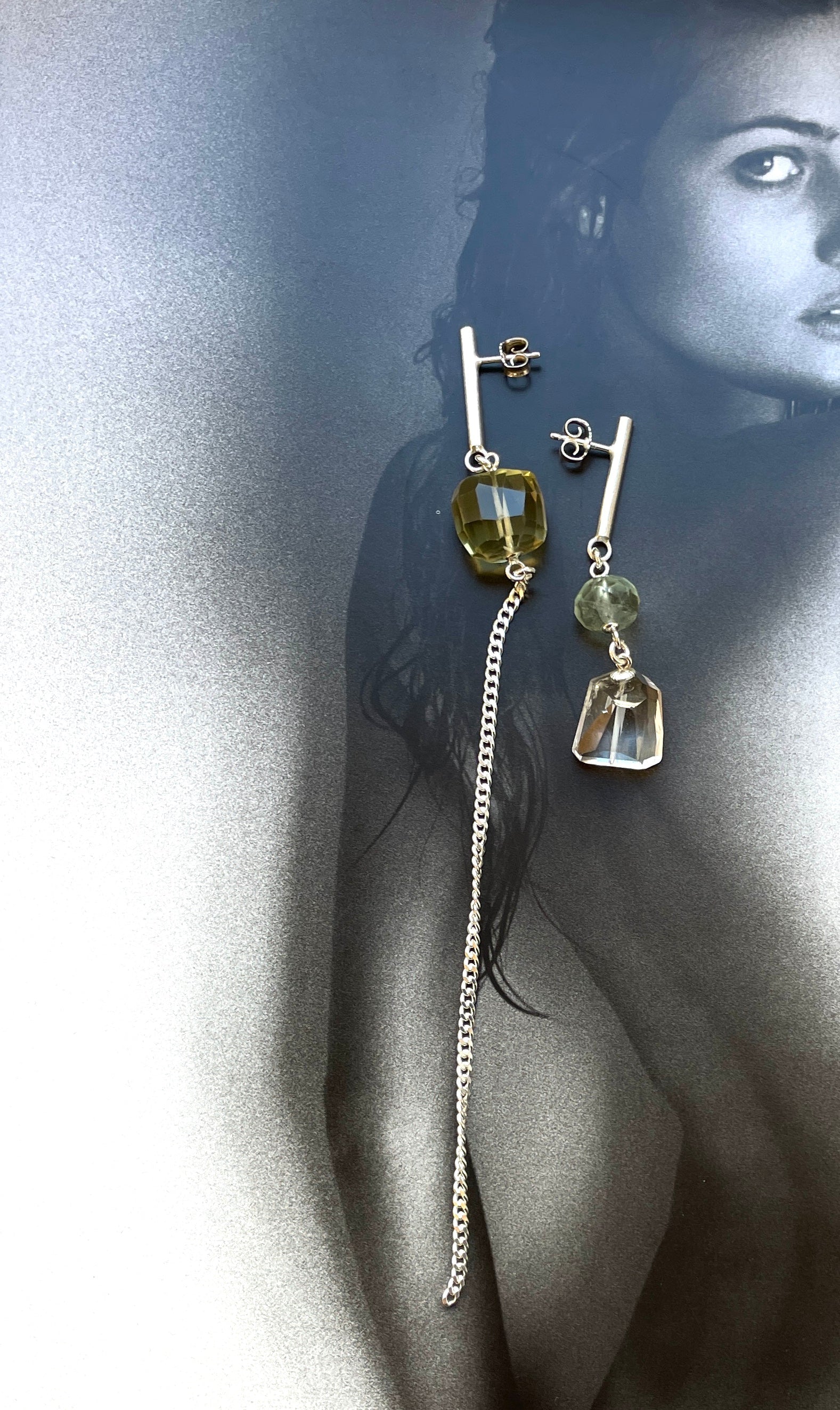 chaingang Ohrringe Silber Light Air