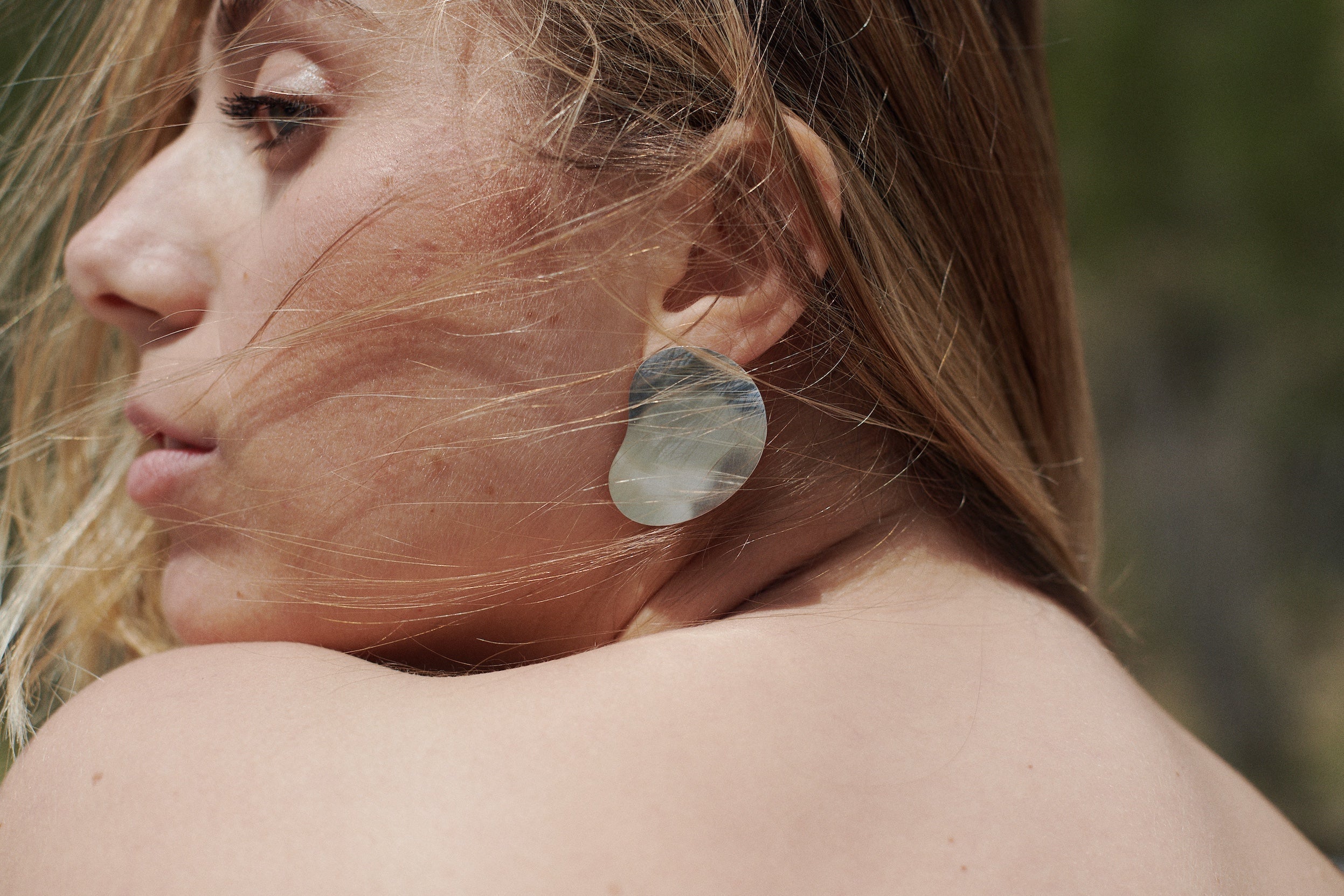 chaingang Ohrringe Mila silber