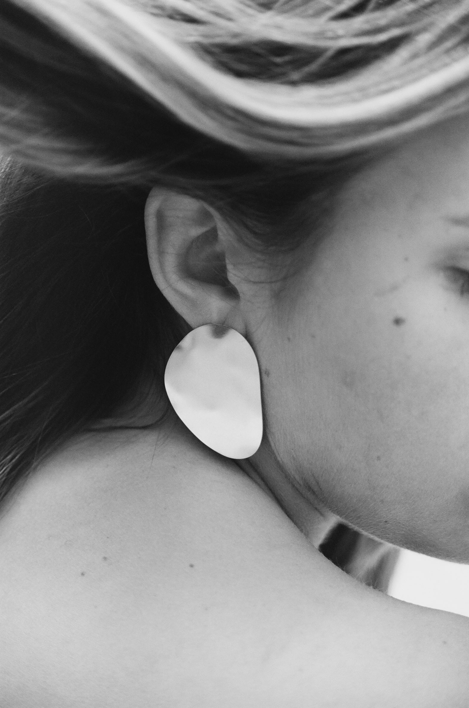 chaingang Ohrringe groß Mountain silber