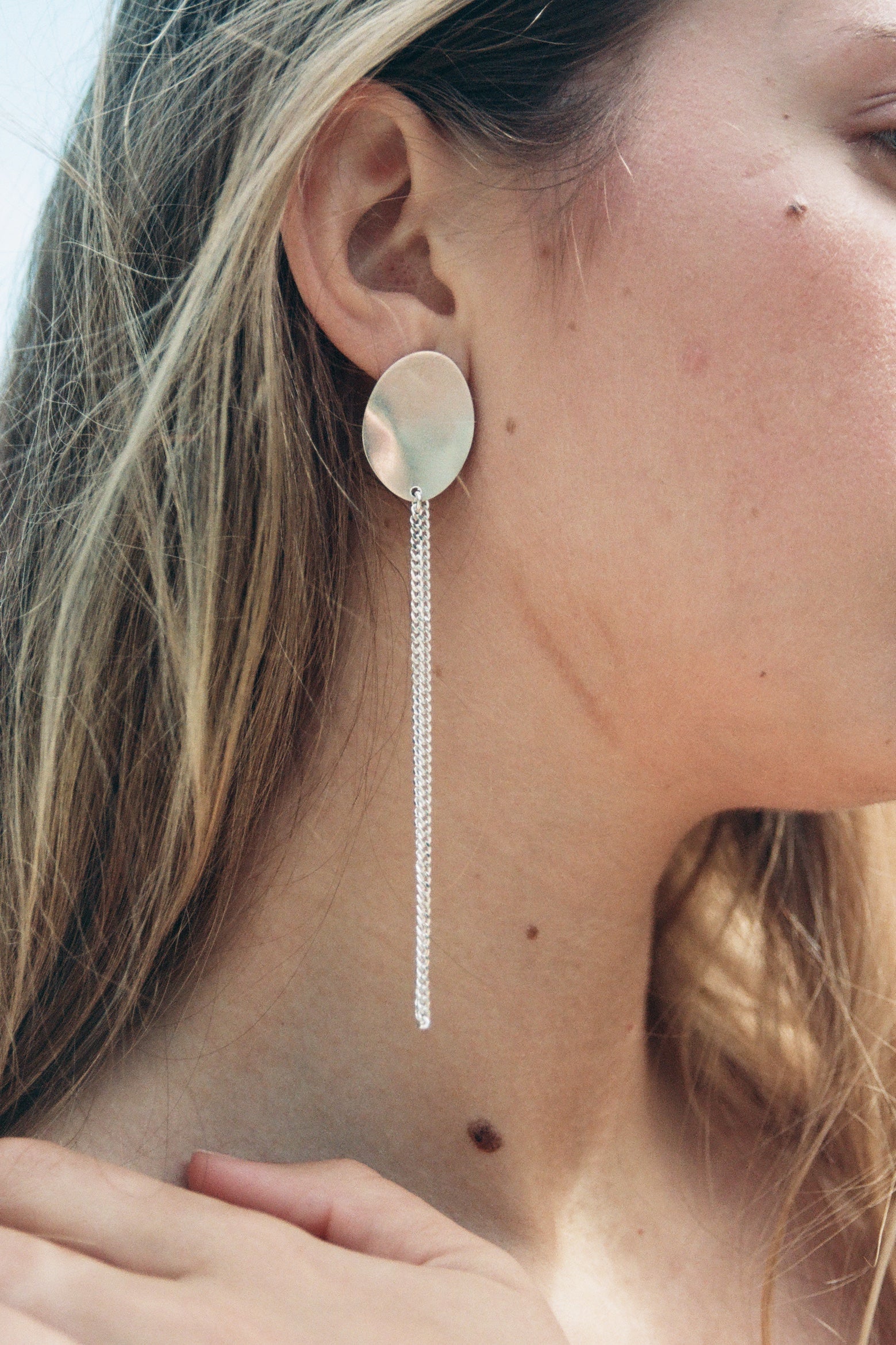 chaingang Ohrringe Rocca lang leicht