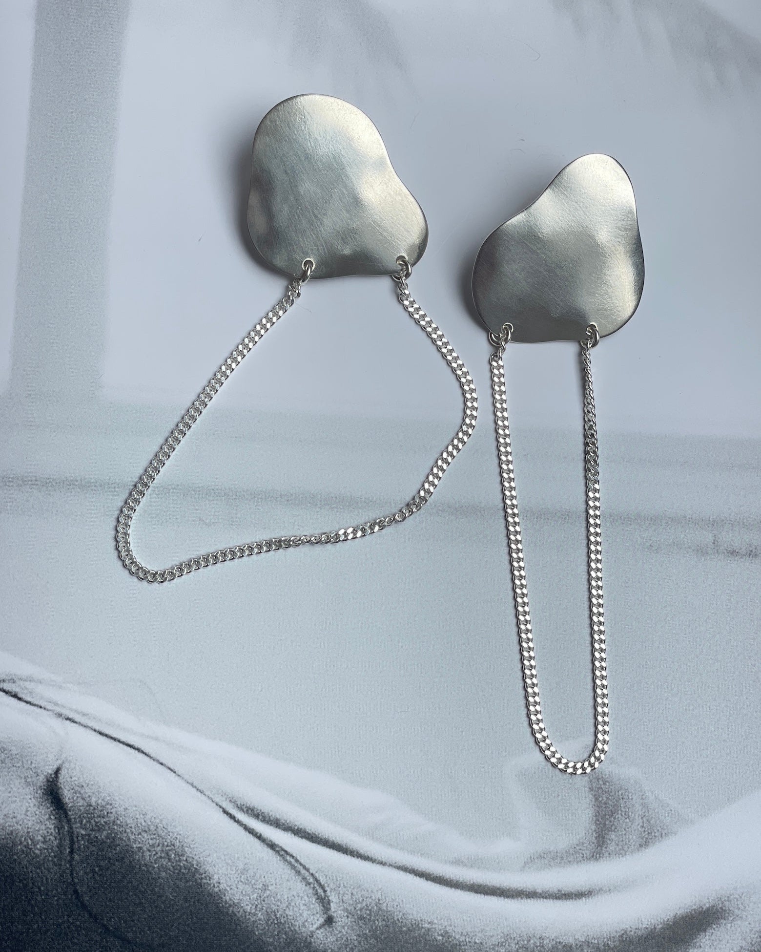 Ohrringe Sterling Silber Rocca Grande Chaingang