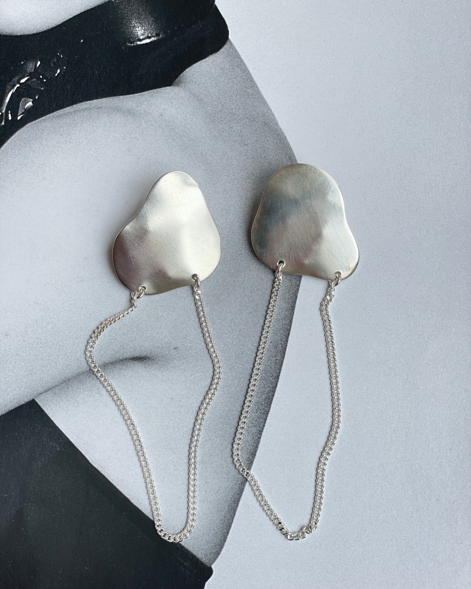 Ohrringe Sterling Silber Rocca Grande Chaingang